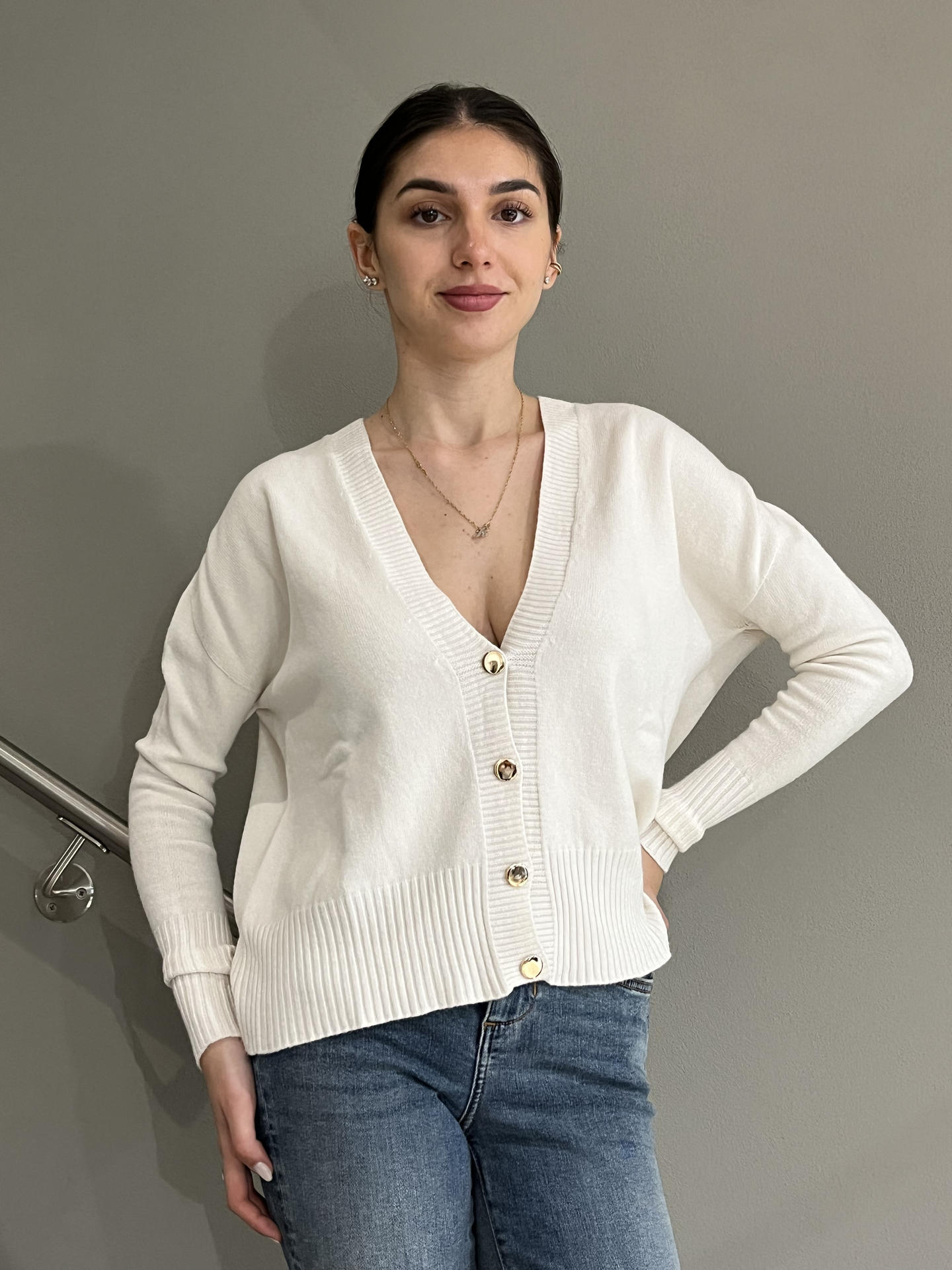 MAGLIA TENSIONE IN FIRENZE IT1415 BIANCO