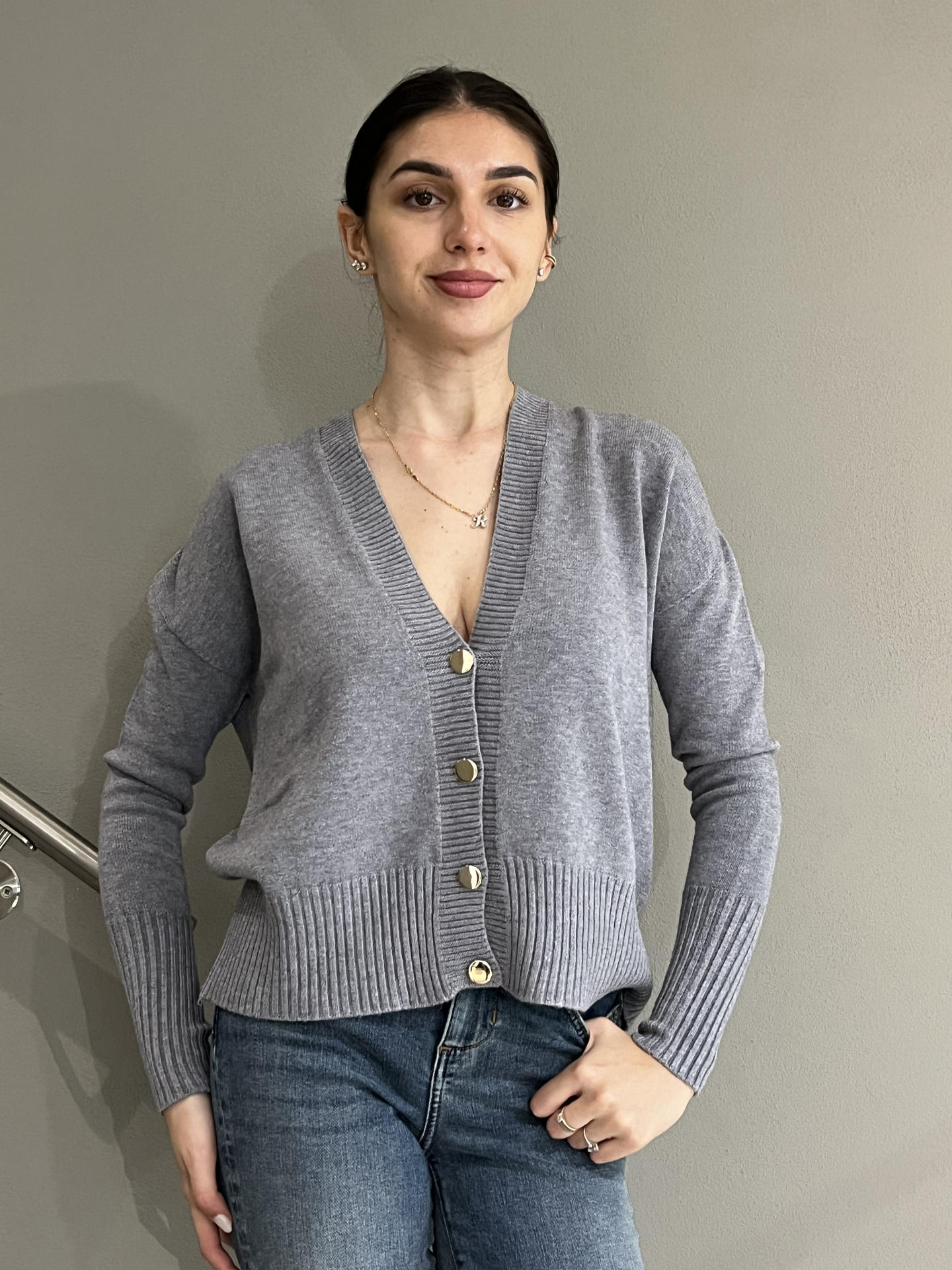 MAGLIA TENSIONE IN FIRENZE IT1415 GRIGIO