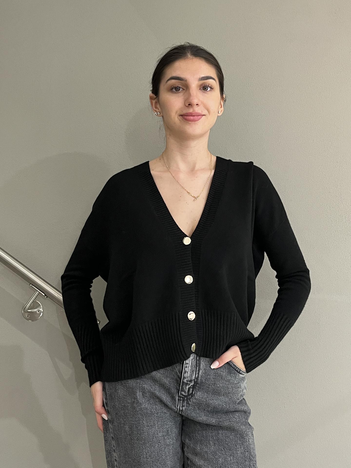 MAGLIA TENSIONE IN FIRENZE IT1415 NERO