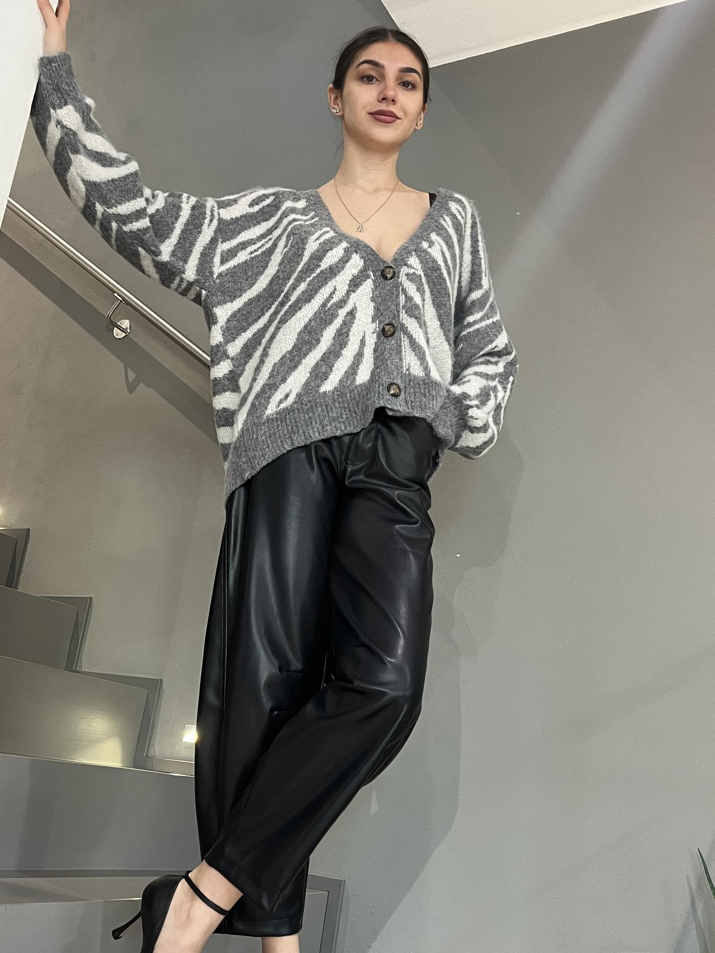 MAGLIA HAVEONE JITP101 GRIGIO