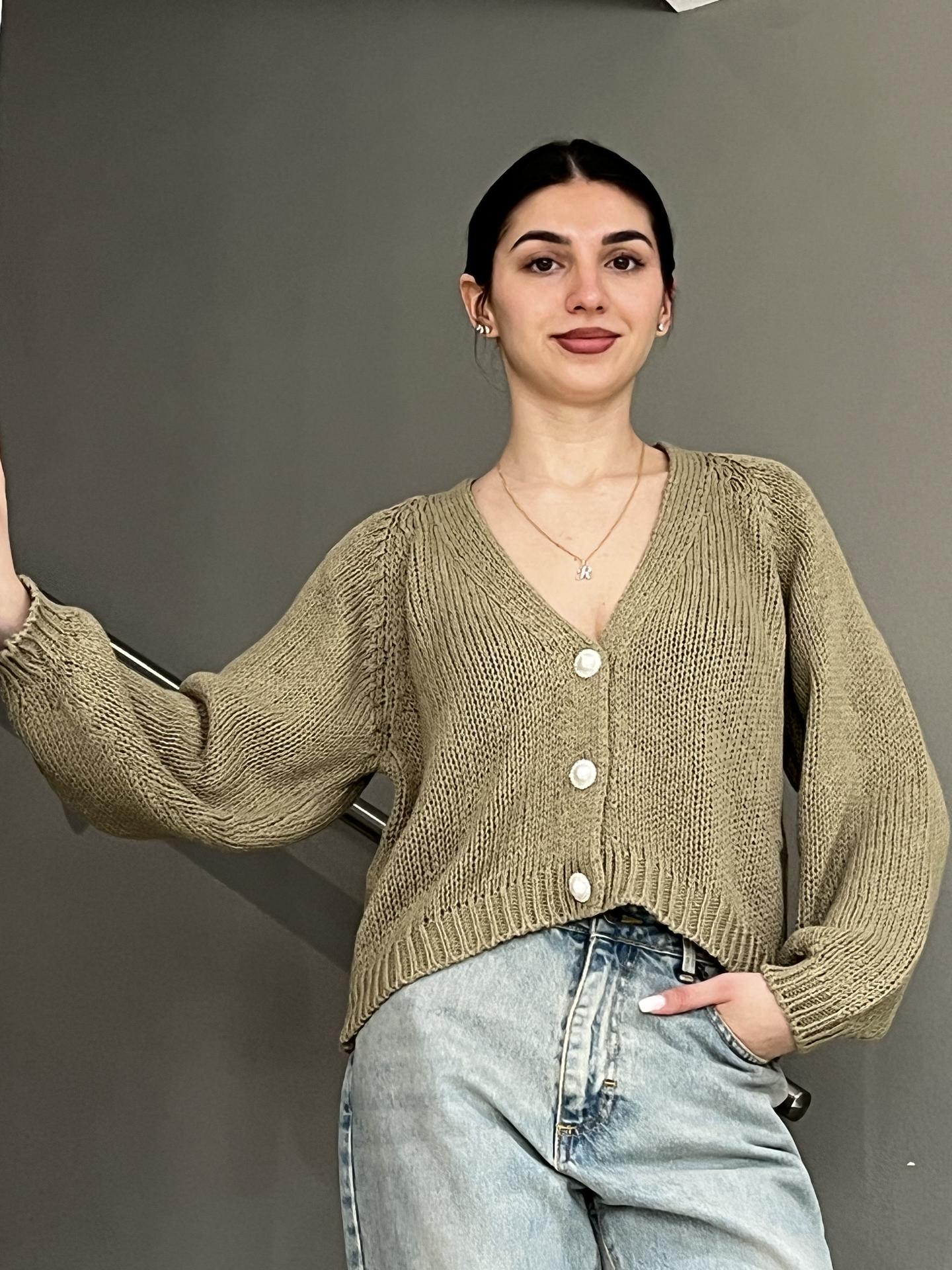 MAGLIA HAVEONE JITQ010 VERDE