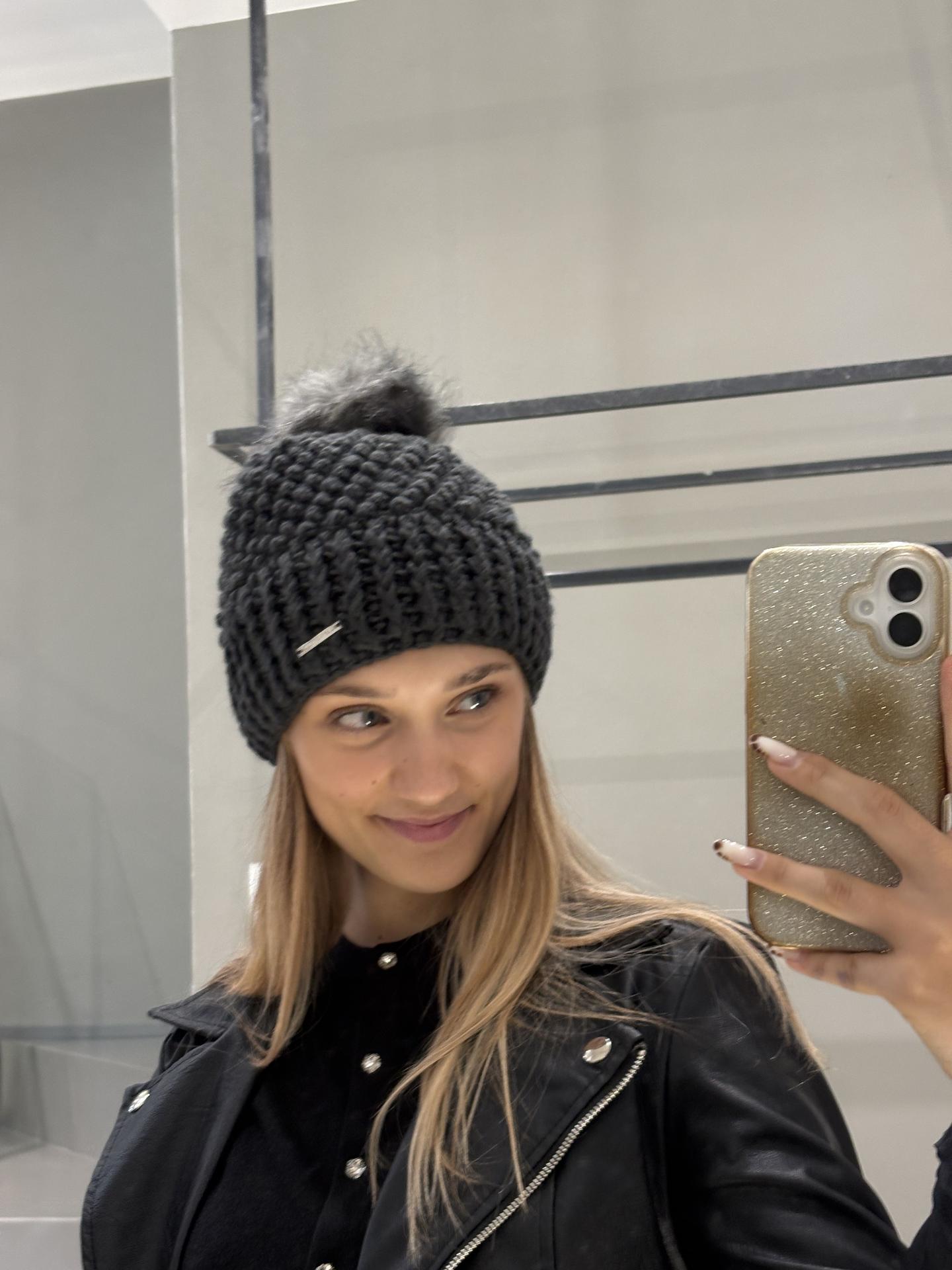 CAPPELLO RINO&PELLE KEVINA GRIGIO