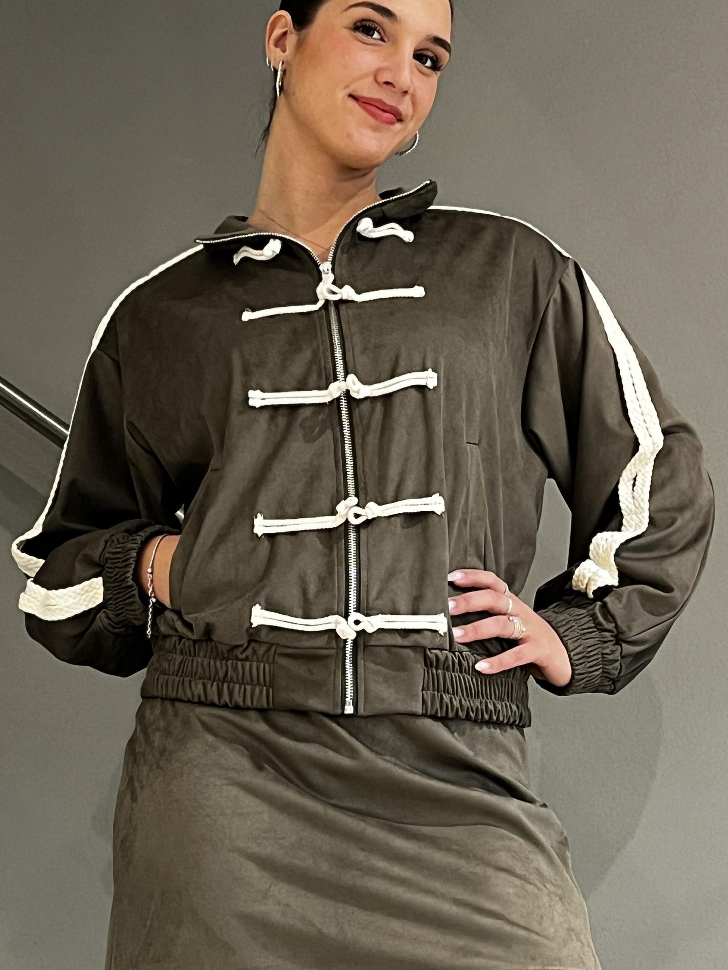 GIUBBINO HAVEONE KMAQ033 MILITARE