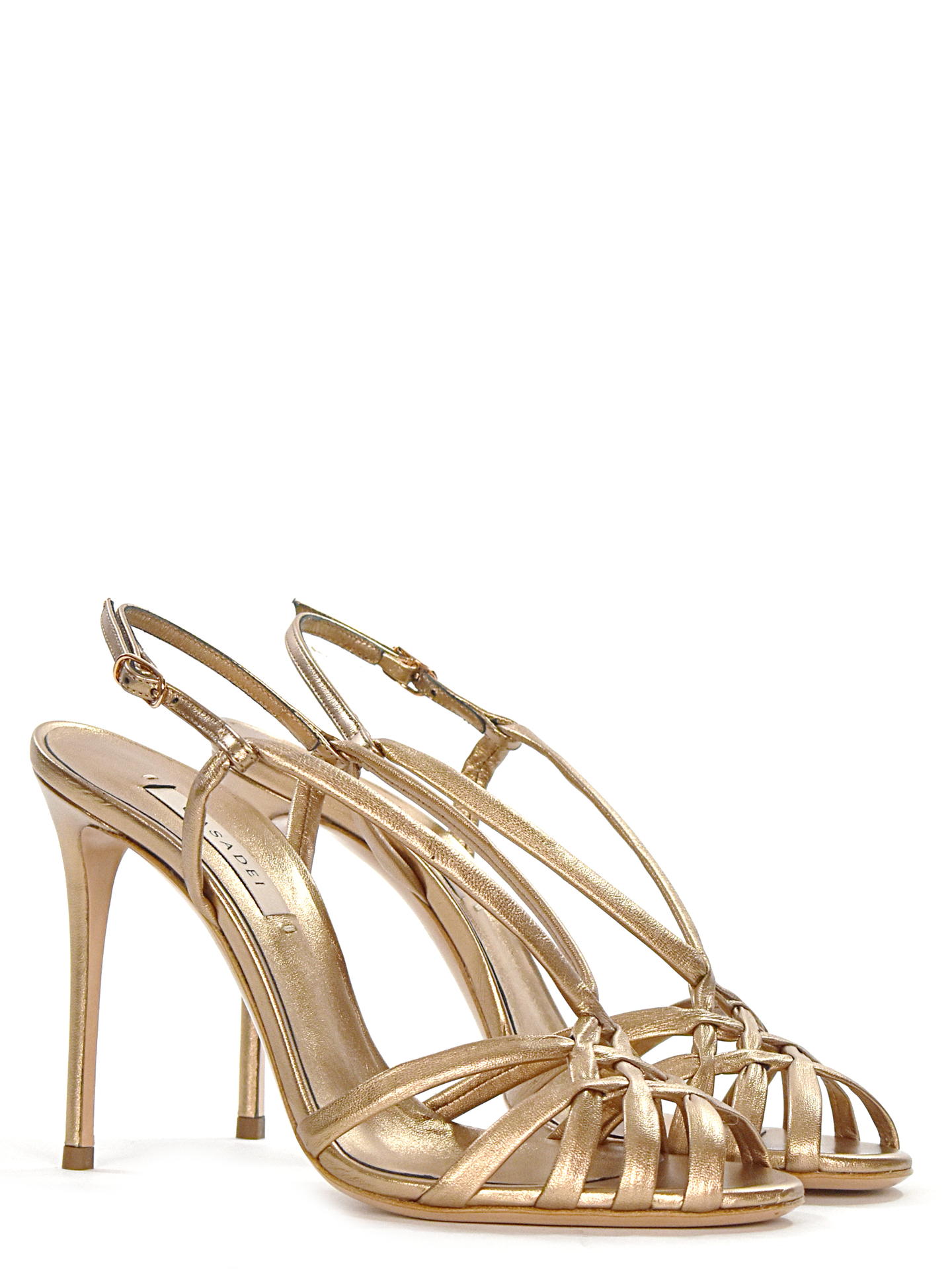 SANDALO ALTO CASADEI L390 BRONZO