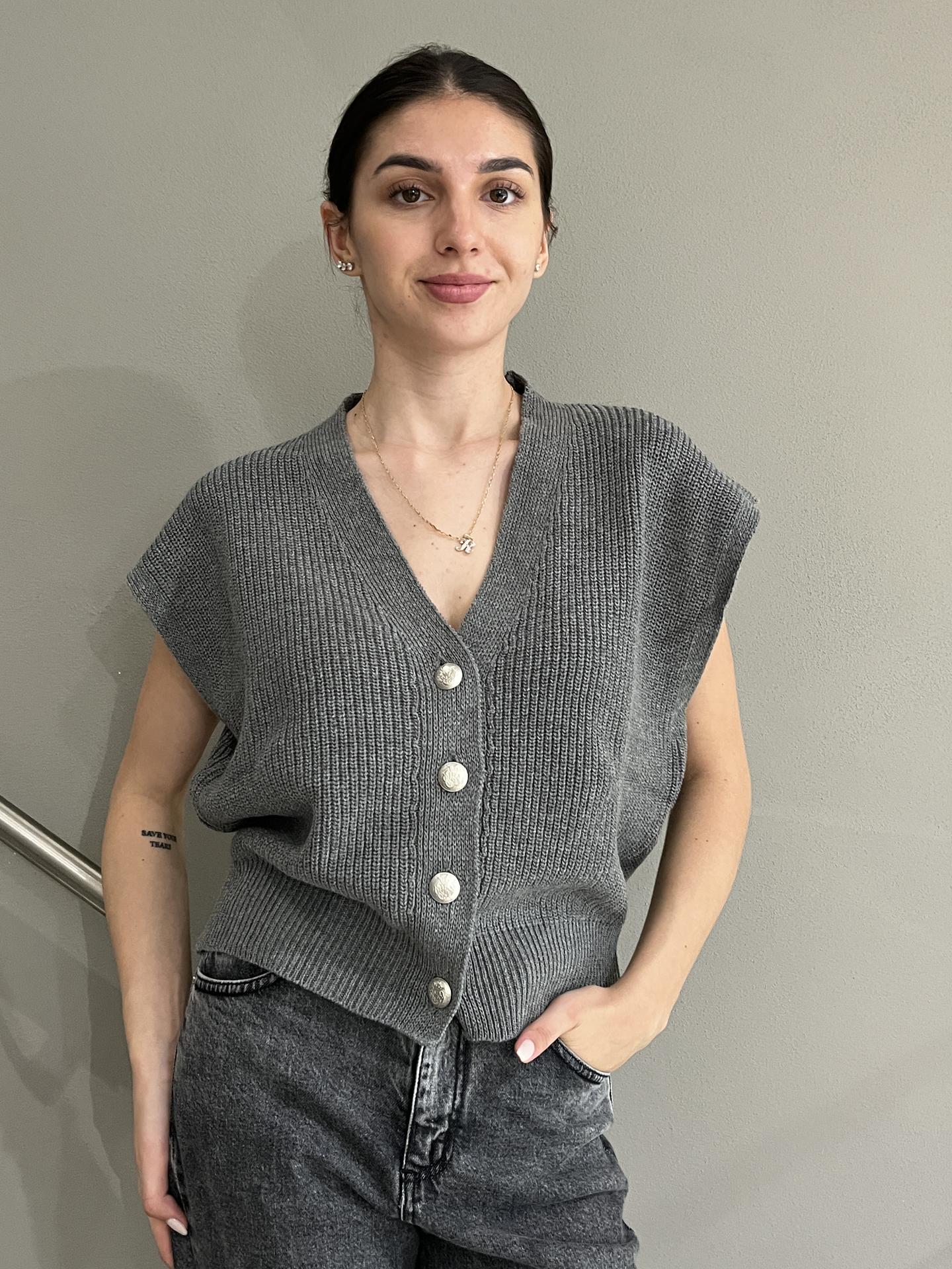 MAGLIA HAVEONE LAZN052 GRIGIO
