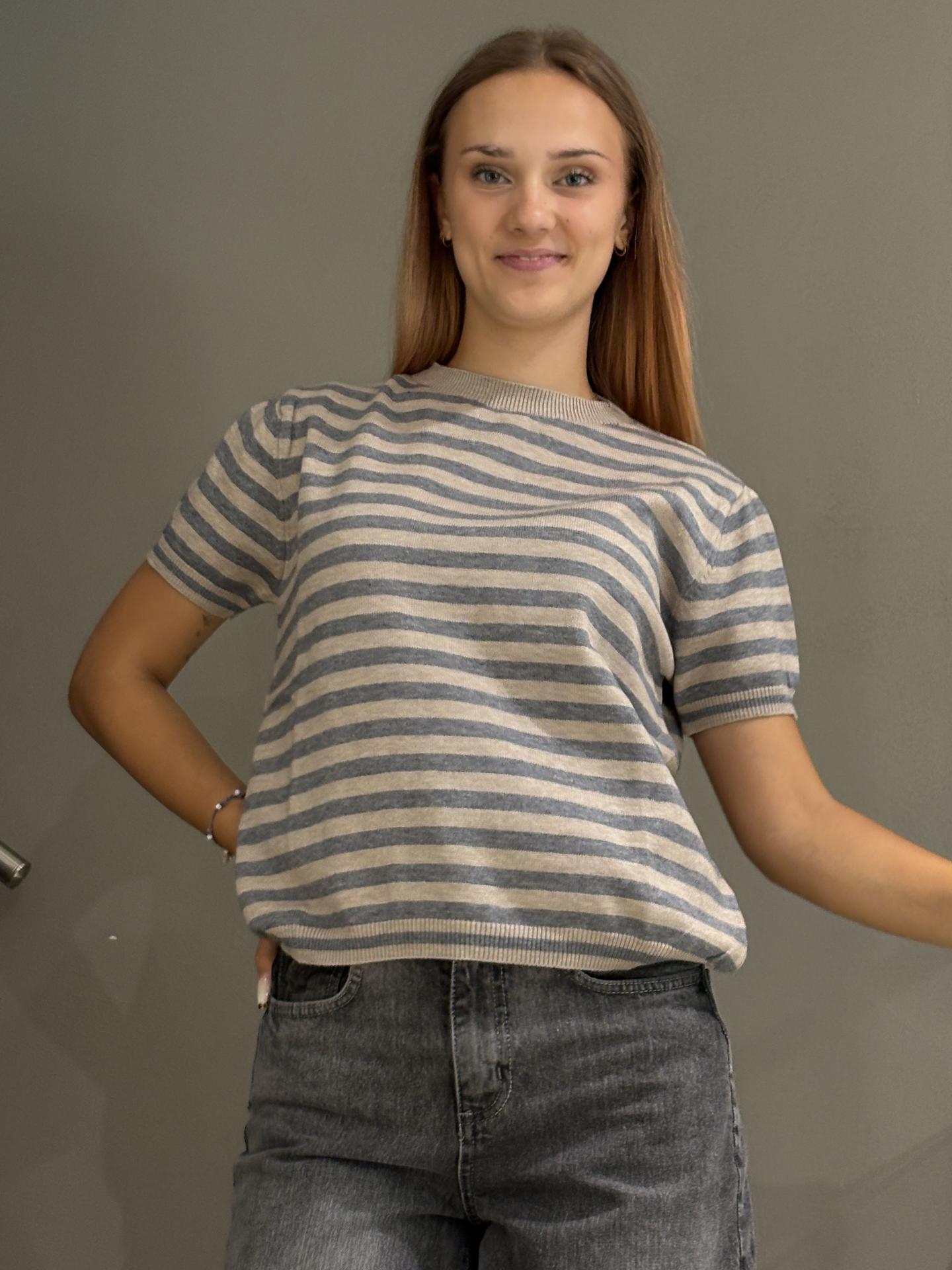 MAGLIA SUSY MIX M203 BEIGE