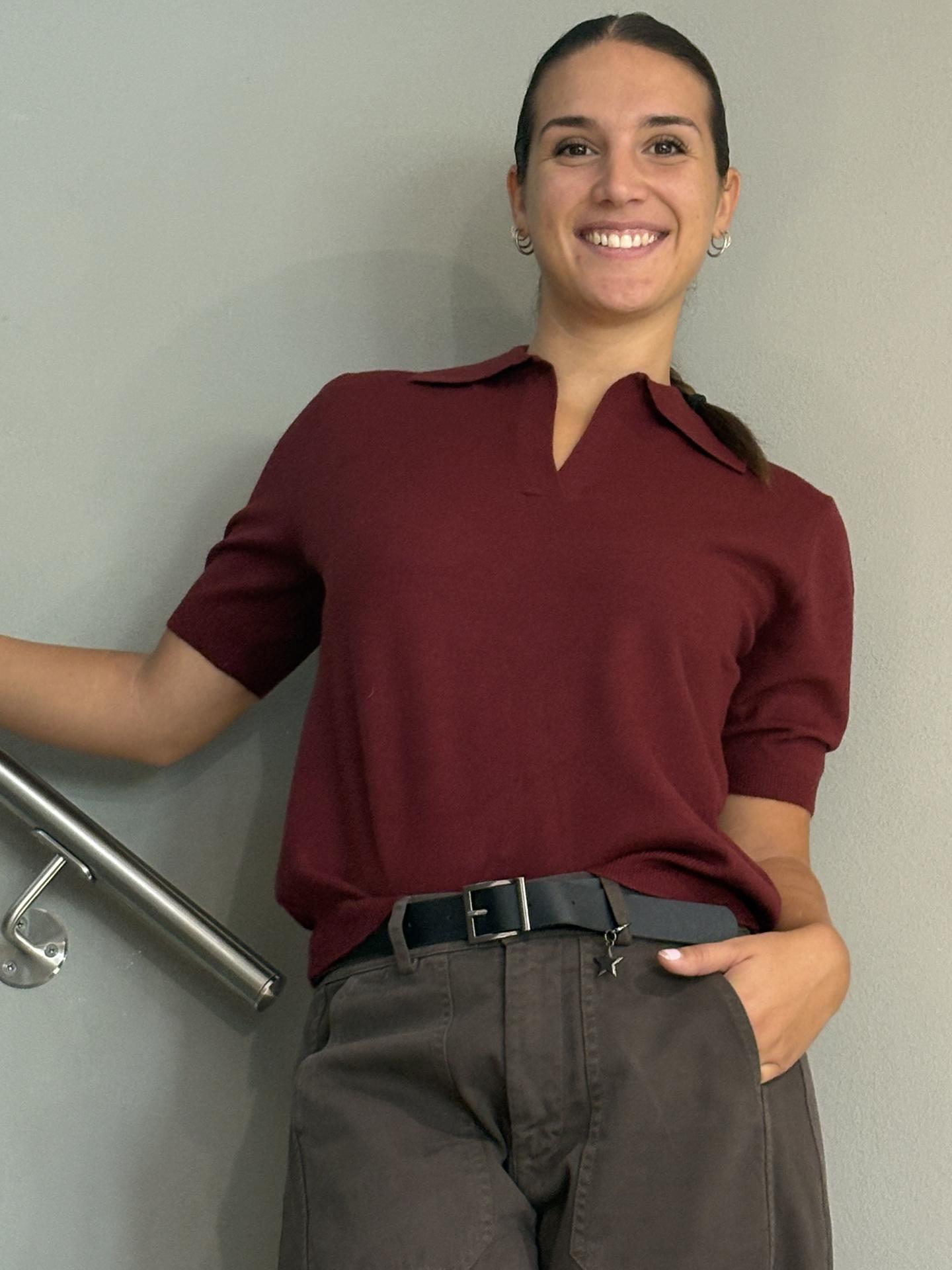 MAGLIA SUSY MIX M260 BORDEAUX
