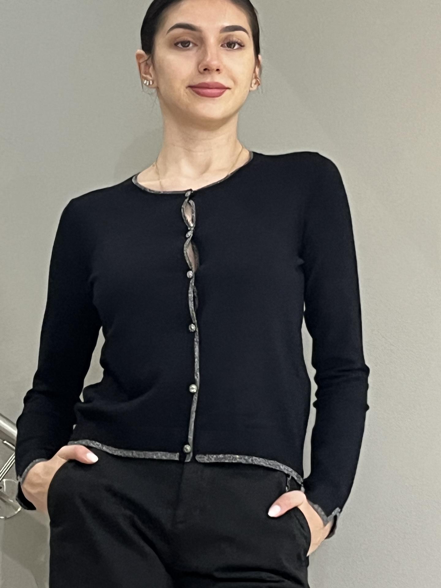 MAGLIA LIU.JO WEAR MF5225 NERO