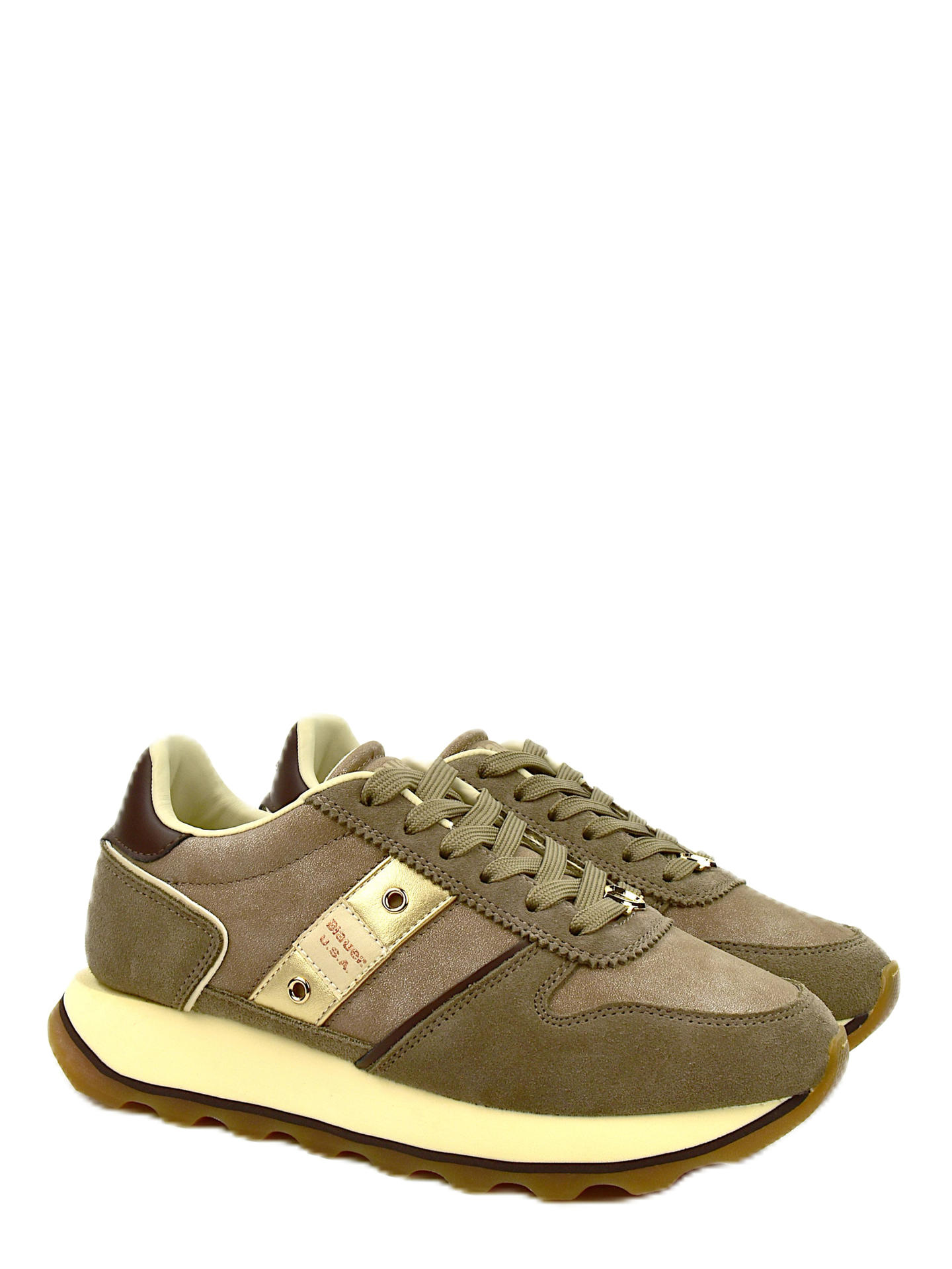SNEAKERS BLAUER MILLS BEIGE