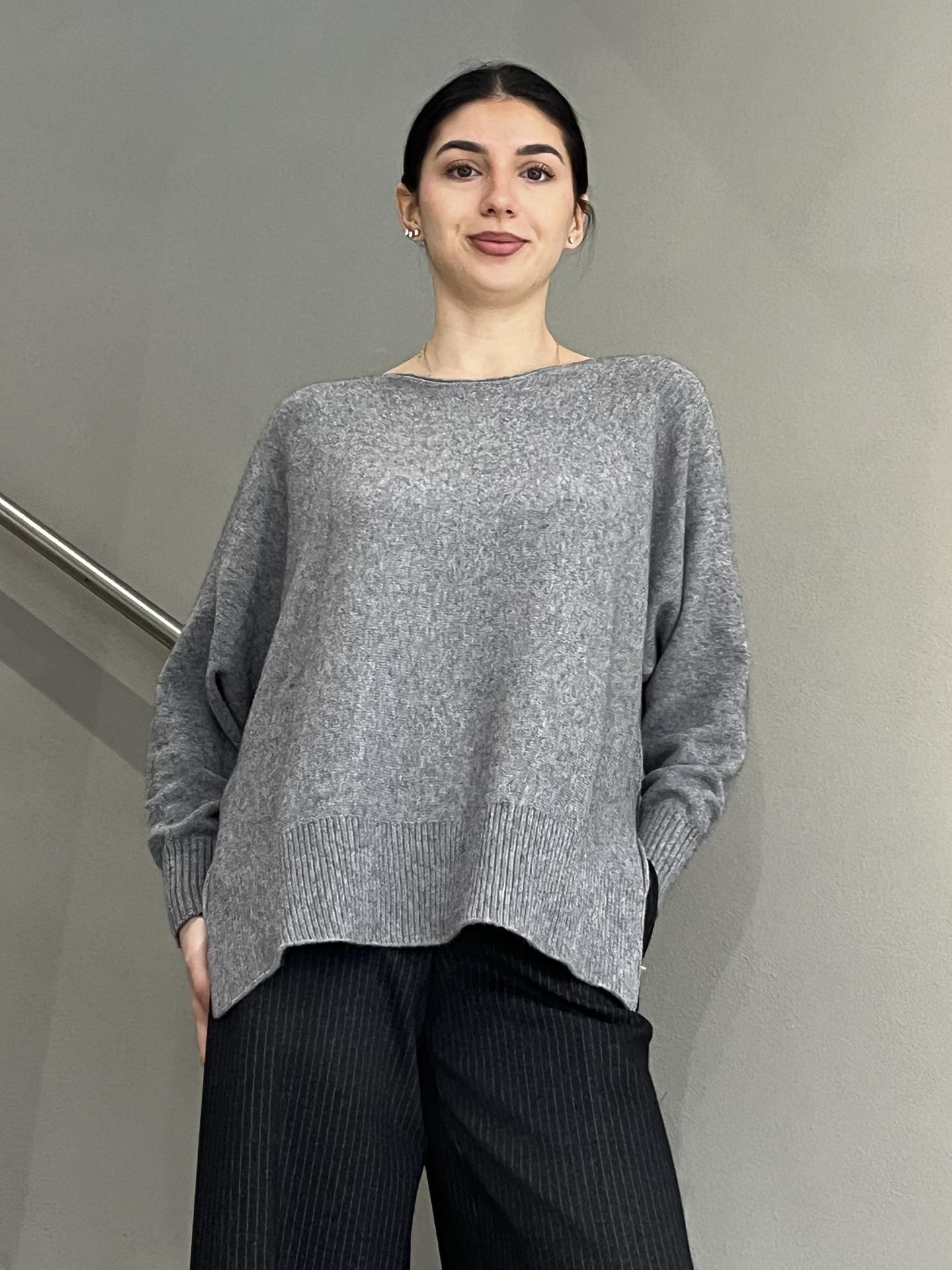 MAGLIA HAVEONE MMGP345 GRIGIO