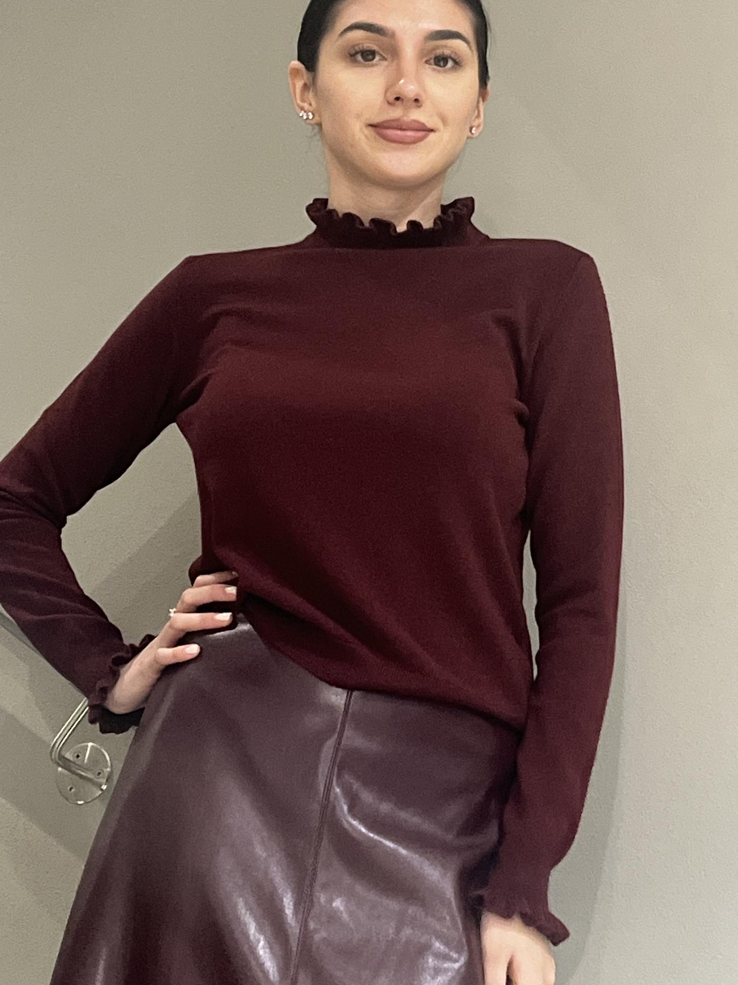 MAGLIA HAVEONE MNCP059 BORDEAUX