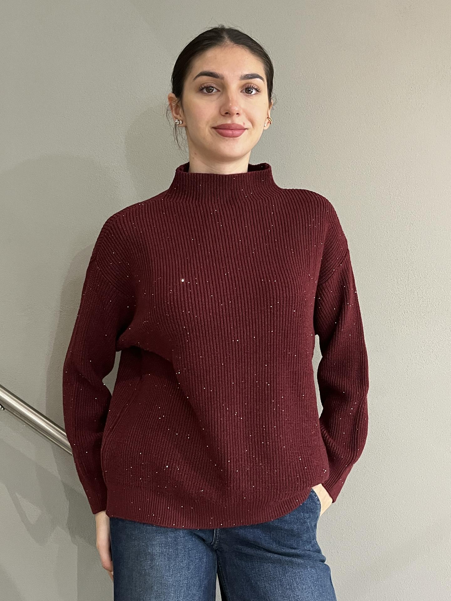 MAGLIA HAVEONE MNCP062 BORDEAUX