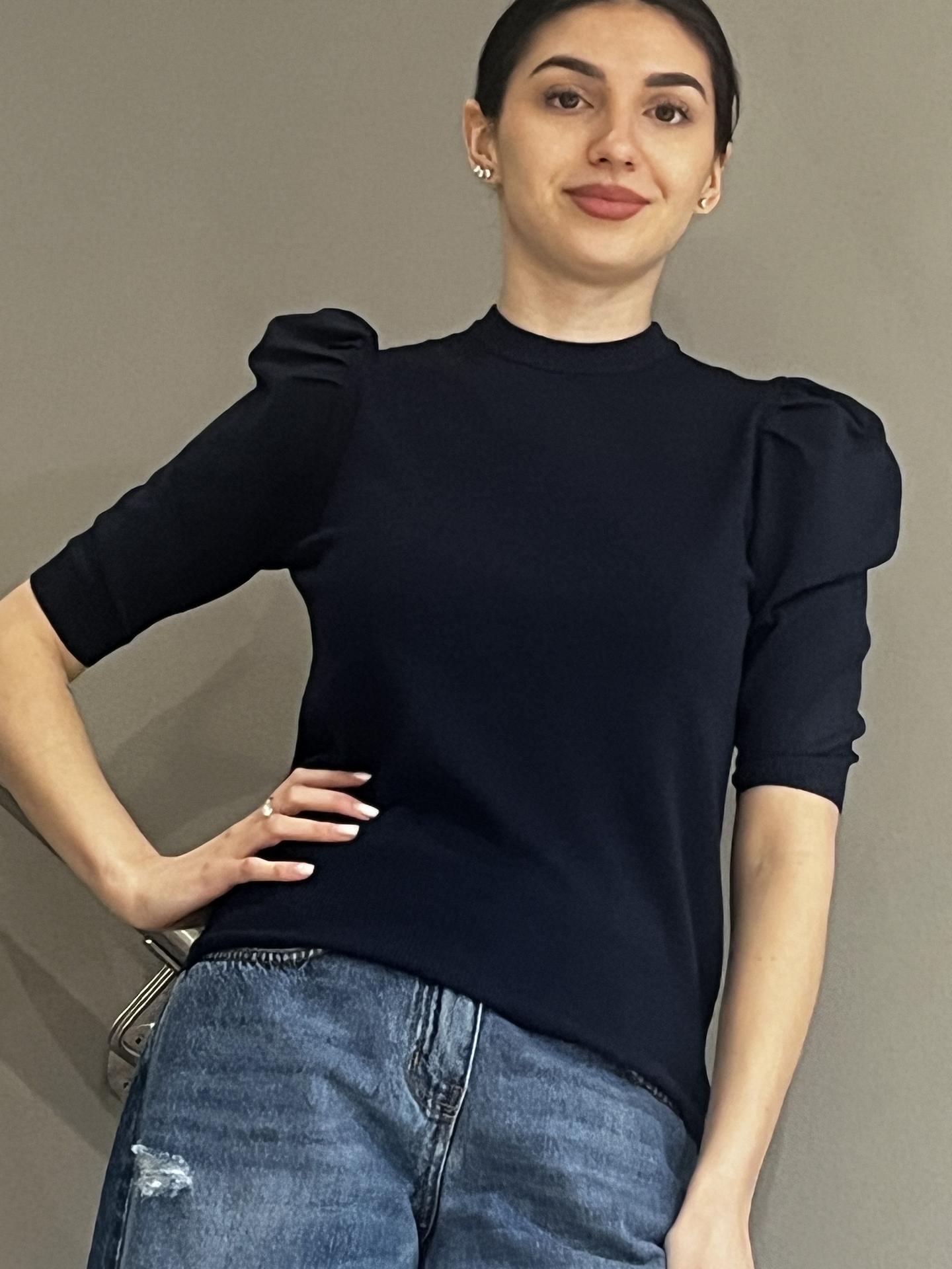 MAGLIA HAVEONE MNCP447 NERO