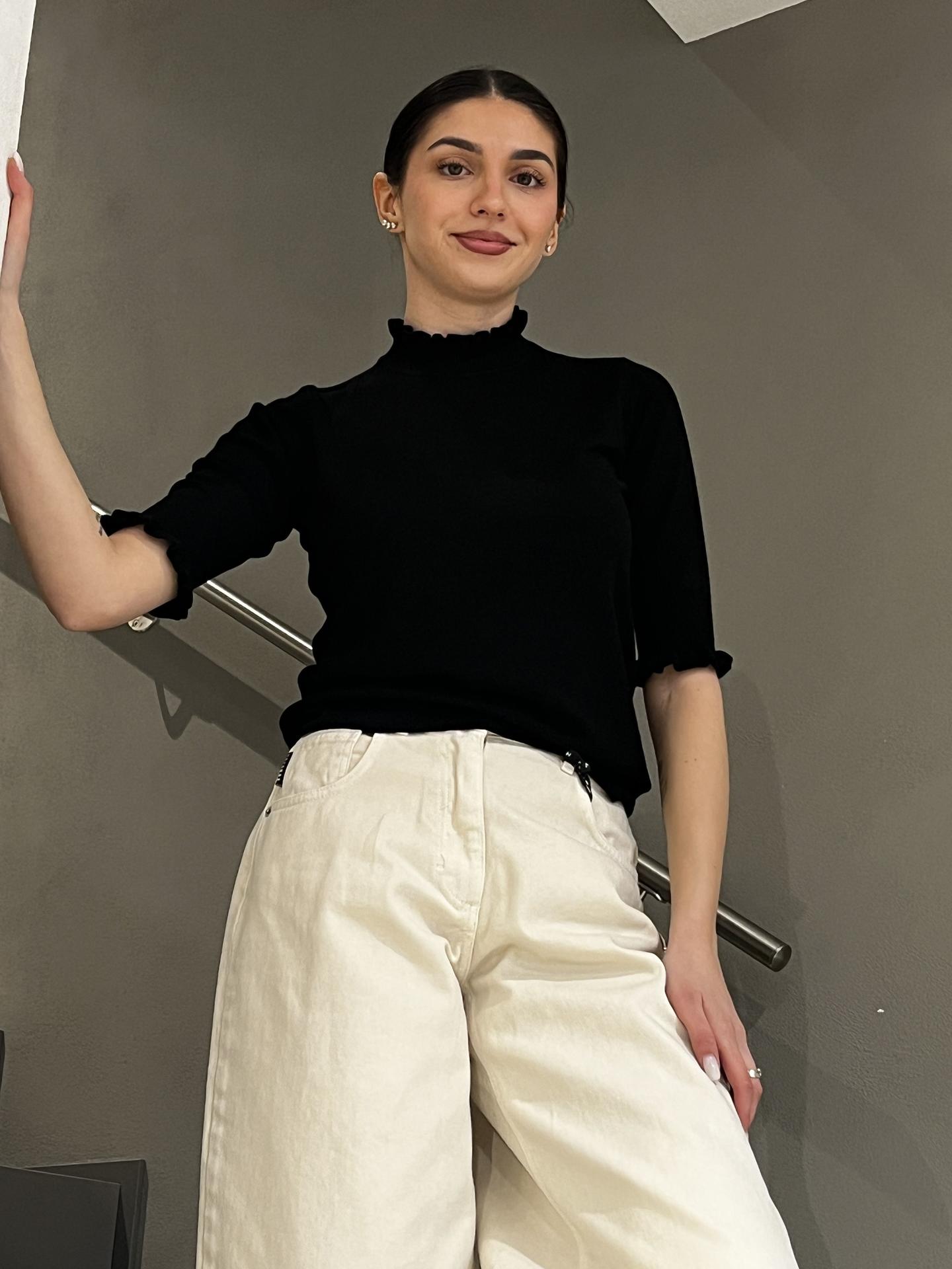 MAGLIA HAVEONE MNCP449 NERO