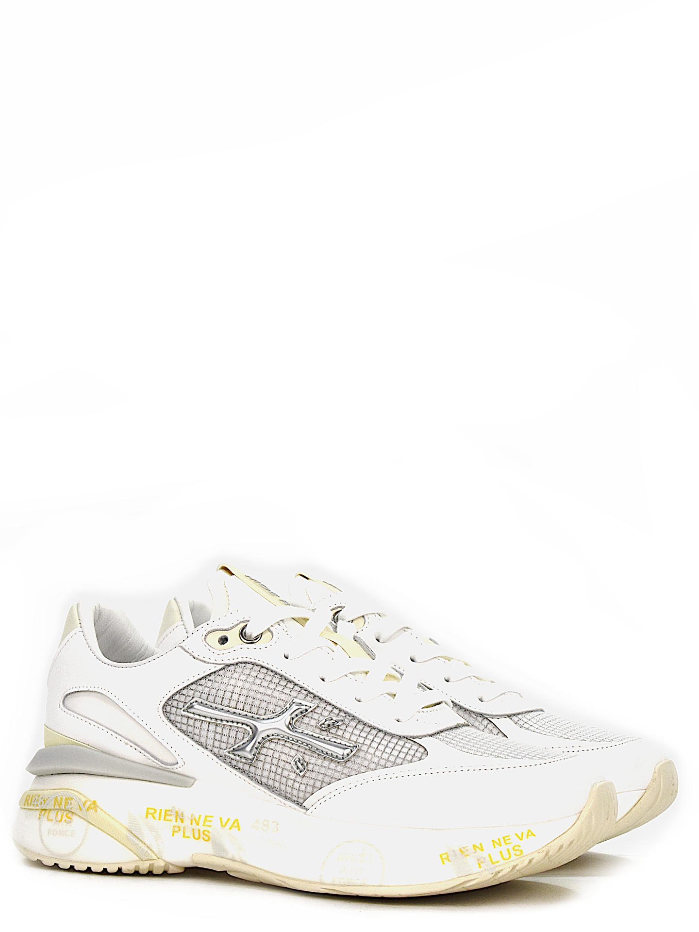 SNEAKERS PREMIATA MOERUND6809 BIANCO/ARGENTO