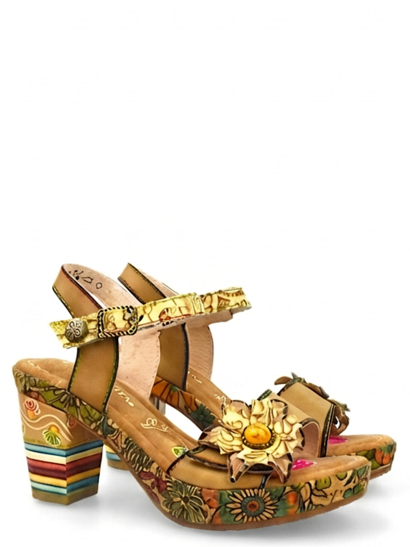 SANDALO ZEPPA LAURA VITA NELLAO31 MULTICOLOR