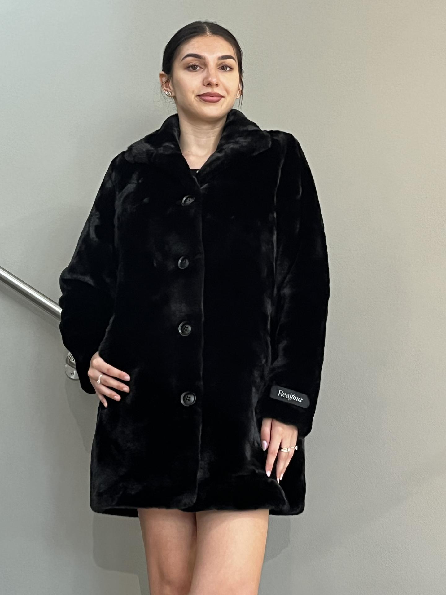 CAPPOTTO RINO&PELLE NONNA NERO