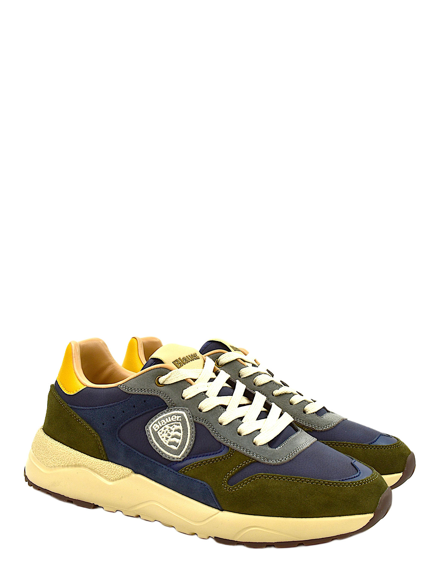 SNEAKERS BLAUER OZARK MILITARE