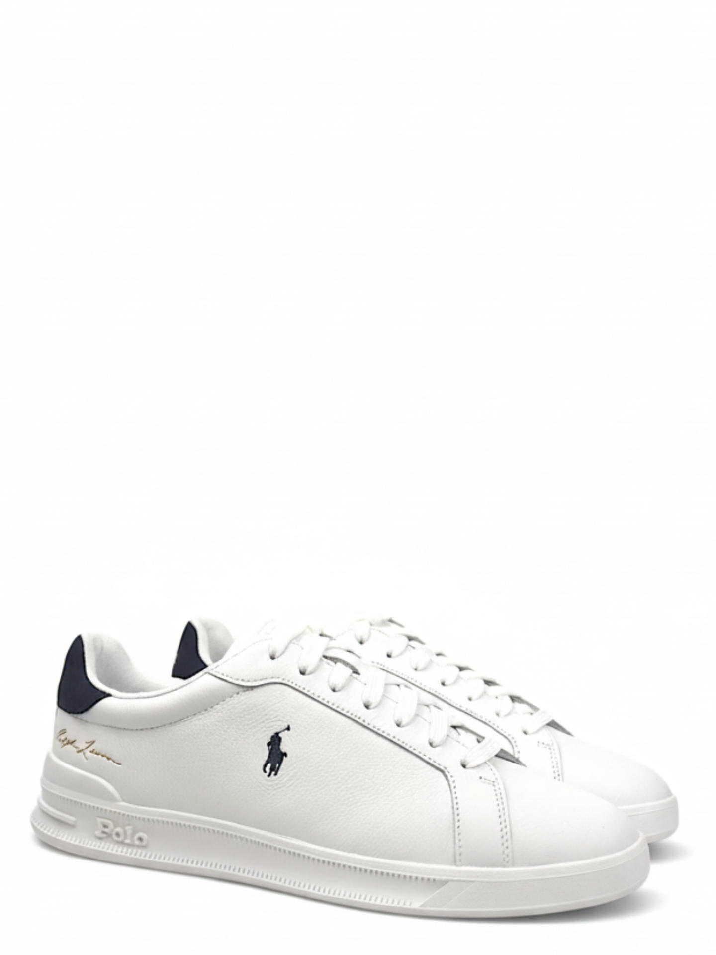 SNEAKERS RALPH LAUREN P10044 BIANCO/BLU