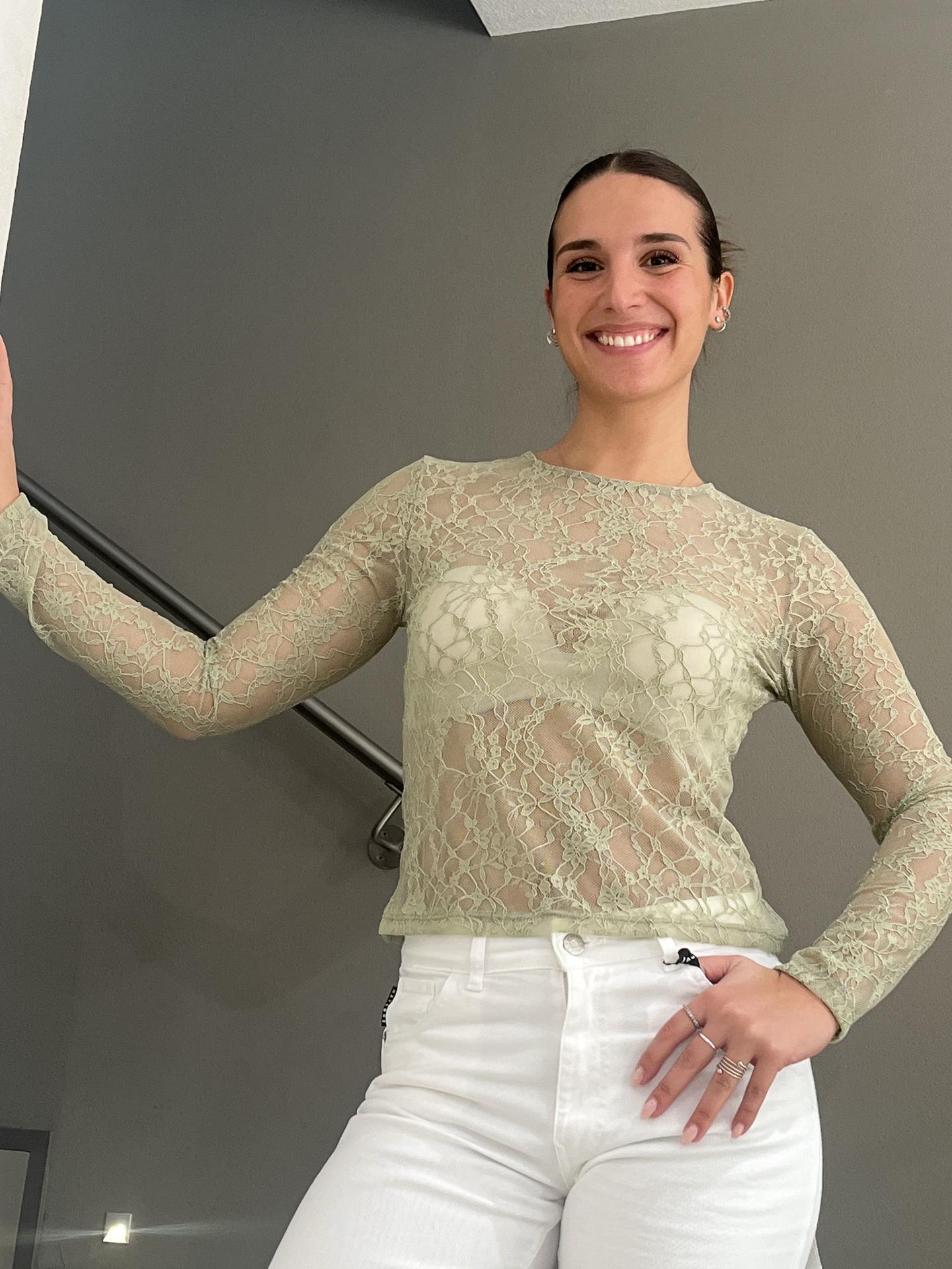 MAGLIA TENSIONE IN FIRENZE PE260094 VERDE