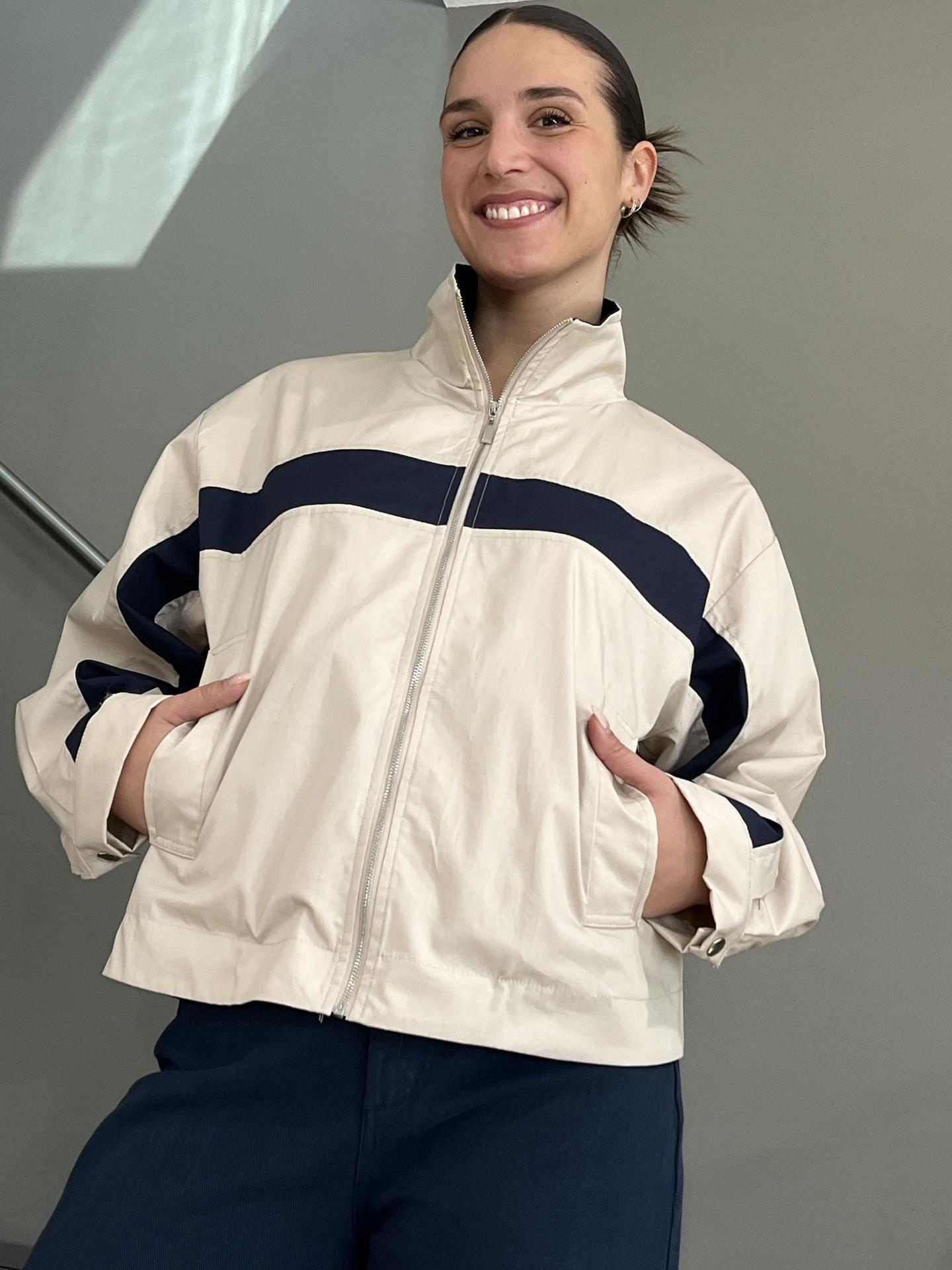 GIUBBINO TENSIONE IN FIRENZE PE260127 BEIGE