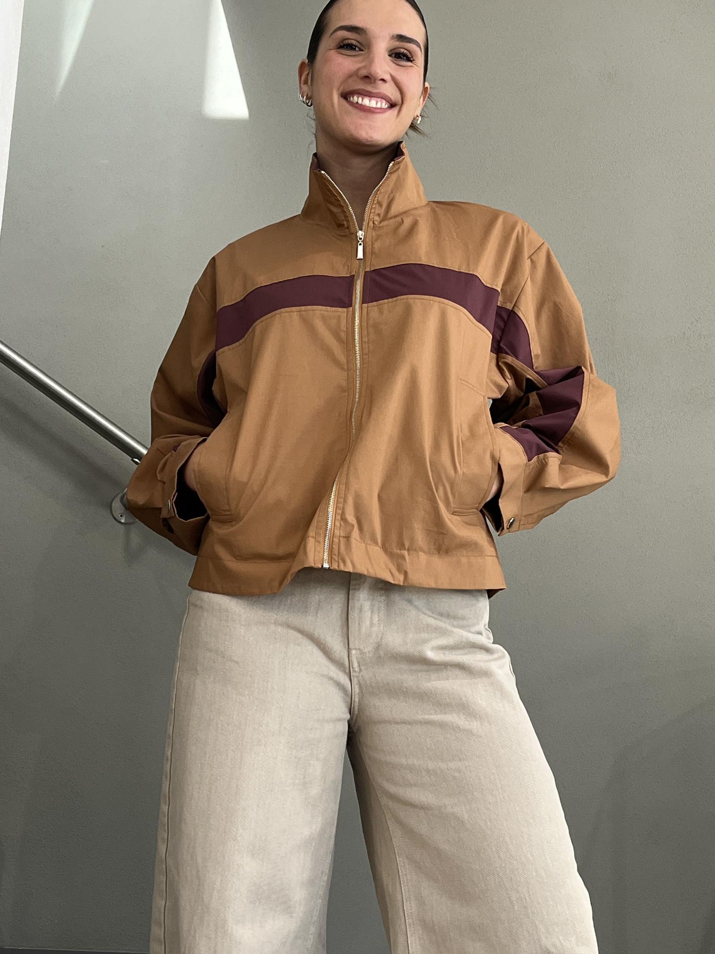 GIUBBINO TENSIONE IN FIRENZE PE260127 MARRONE