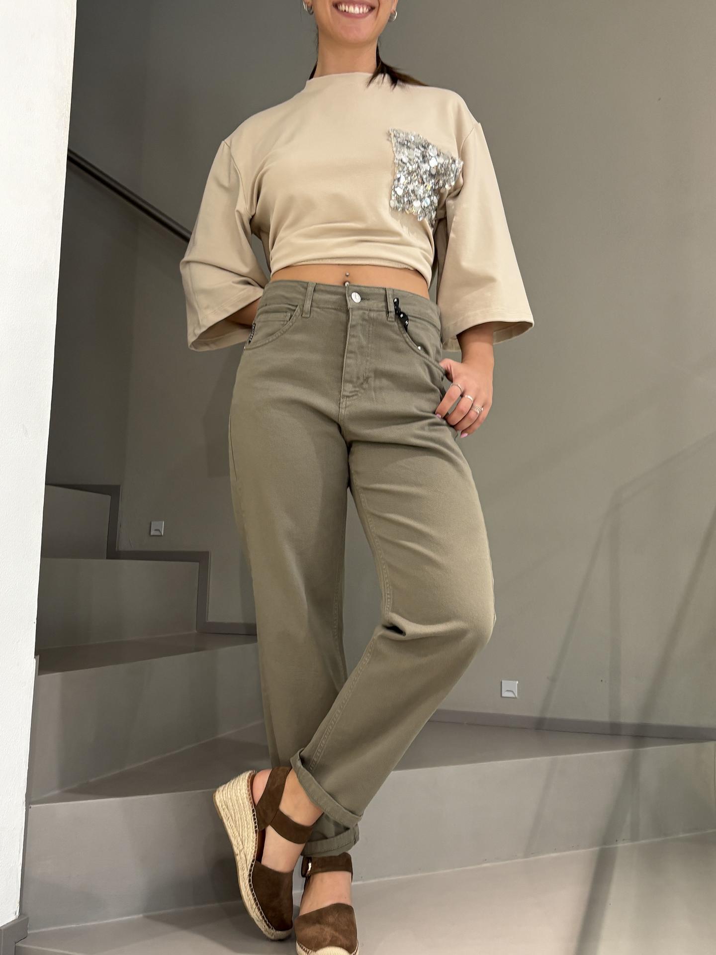 PANTALONE HAVEONE PGZQ113 VERDE