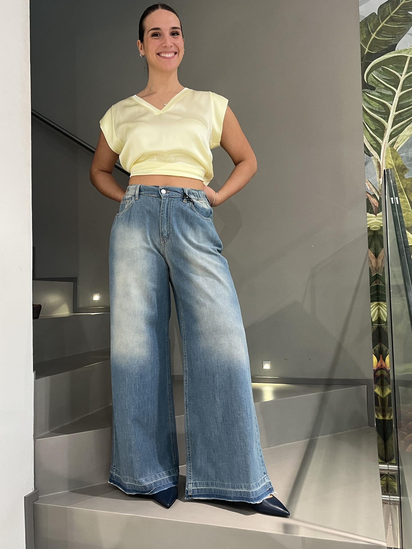 JEANS HAVEONE PGZQ287 BLUE