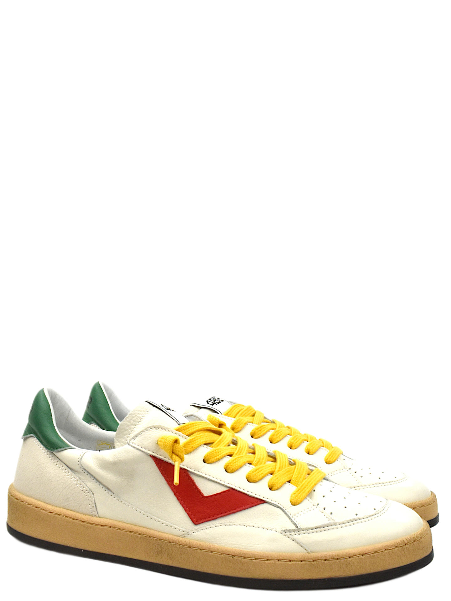 SNEAKERS 4B12 PLAYNEWU1015 BIANCO/ROSSO