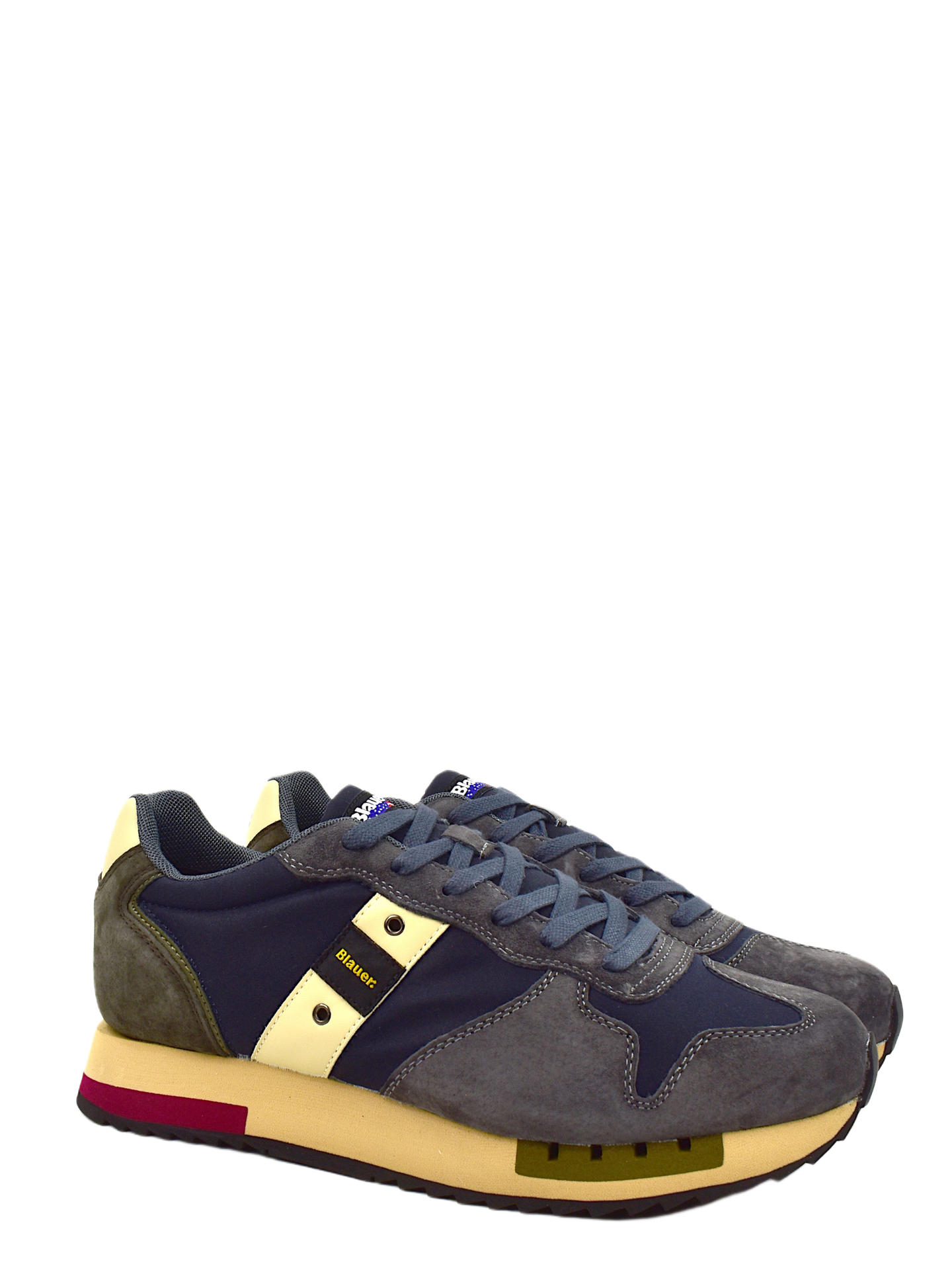 SNEAKERS BLAUER QUEENS01 BLUE