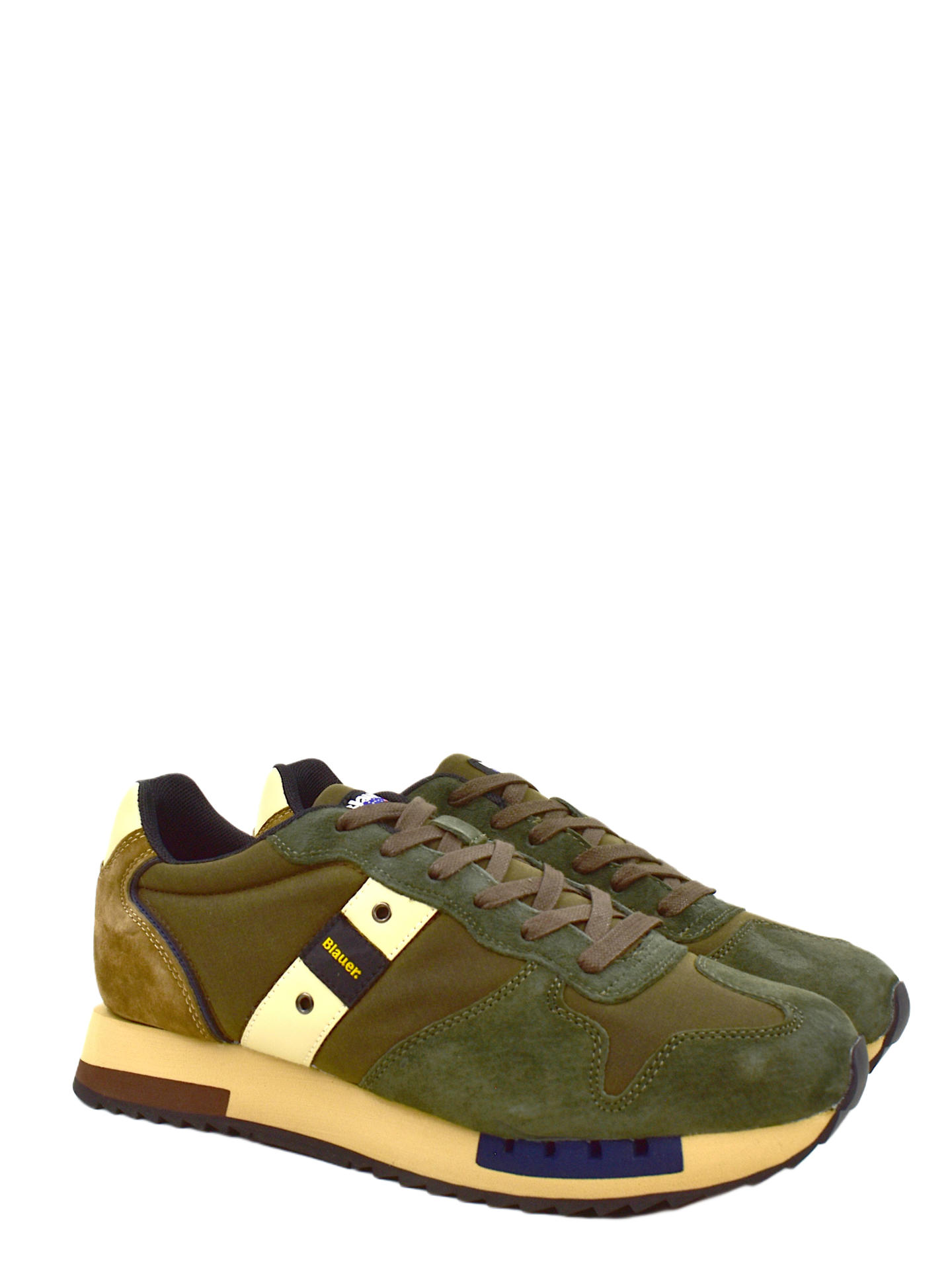SNEAKERS BLAUER QUEENS01 MARRONE
