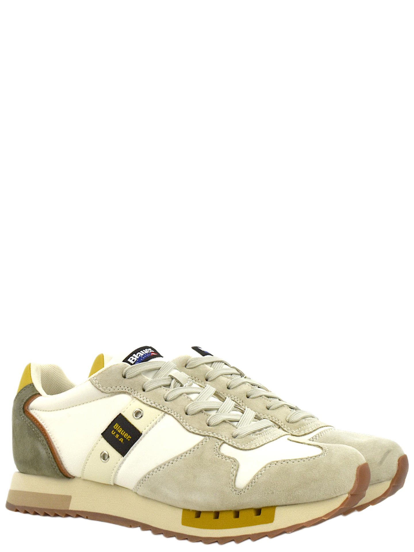 SNEAKERS BLAUER QUEENS0 BIANCO