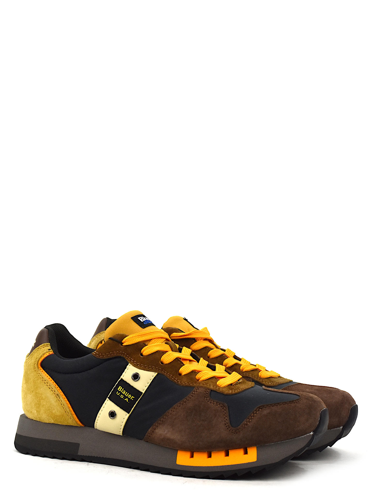 SNEAKERS BLAUER QUEENSWAX MARRONE