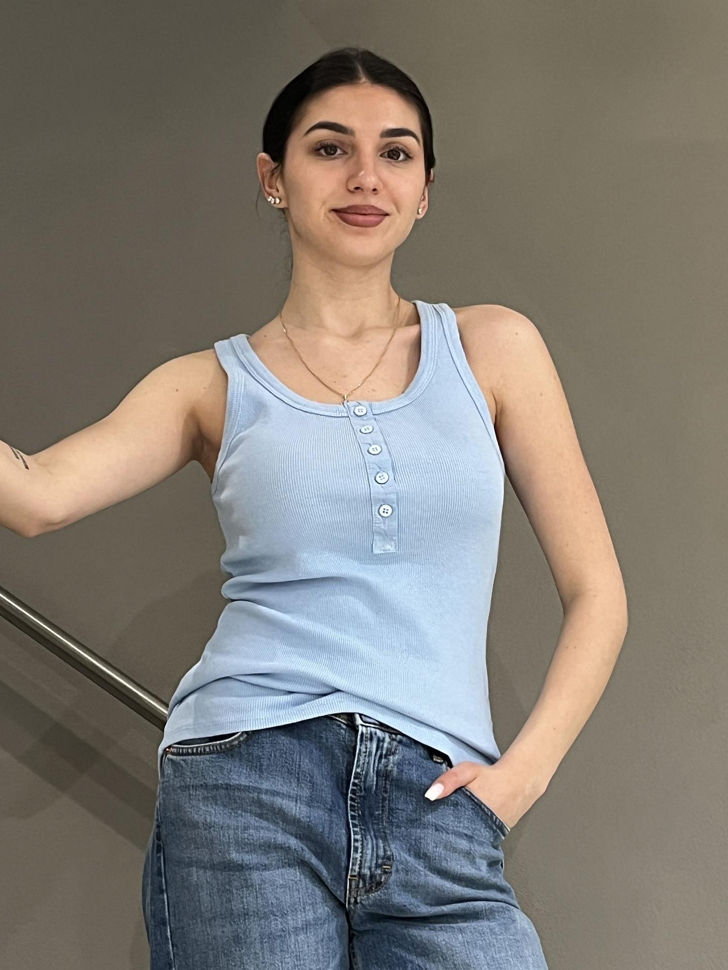 CANOTTA HAVEONE RJSQ051 AZZURRO