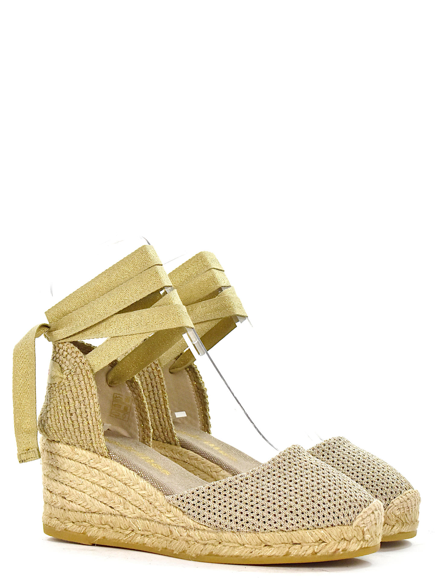 SANDALO ZEPPA ESPADRILLES RUMKNIT ORO