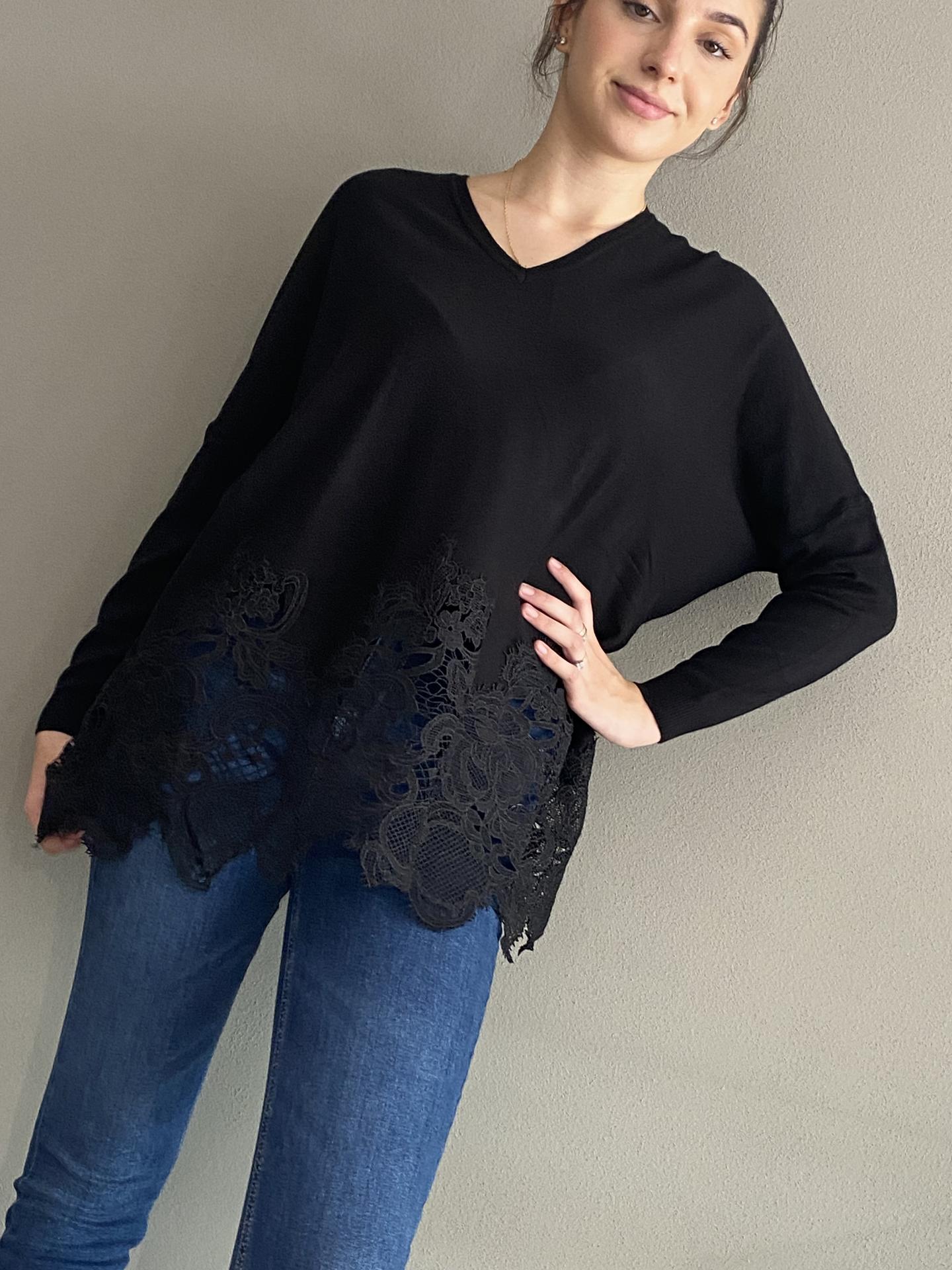 MAGLIA NOSECRETS MILANO S124 NERO