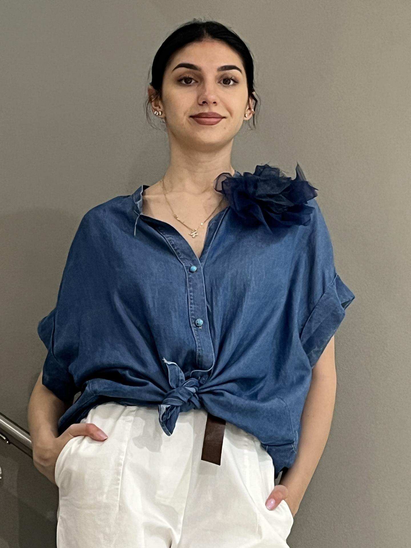 CAMICIA TENSIONE IN FIRENZE S25CE09 JEANS