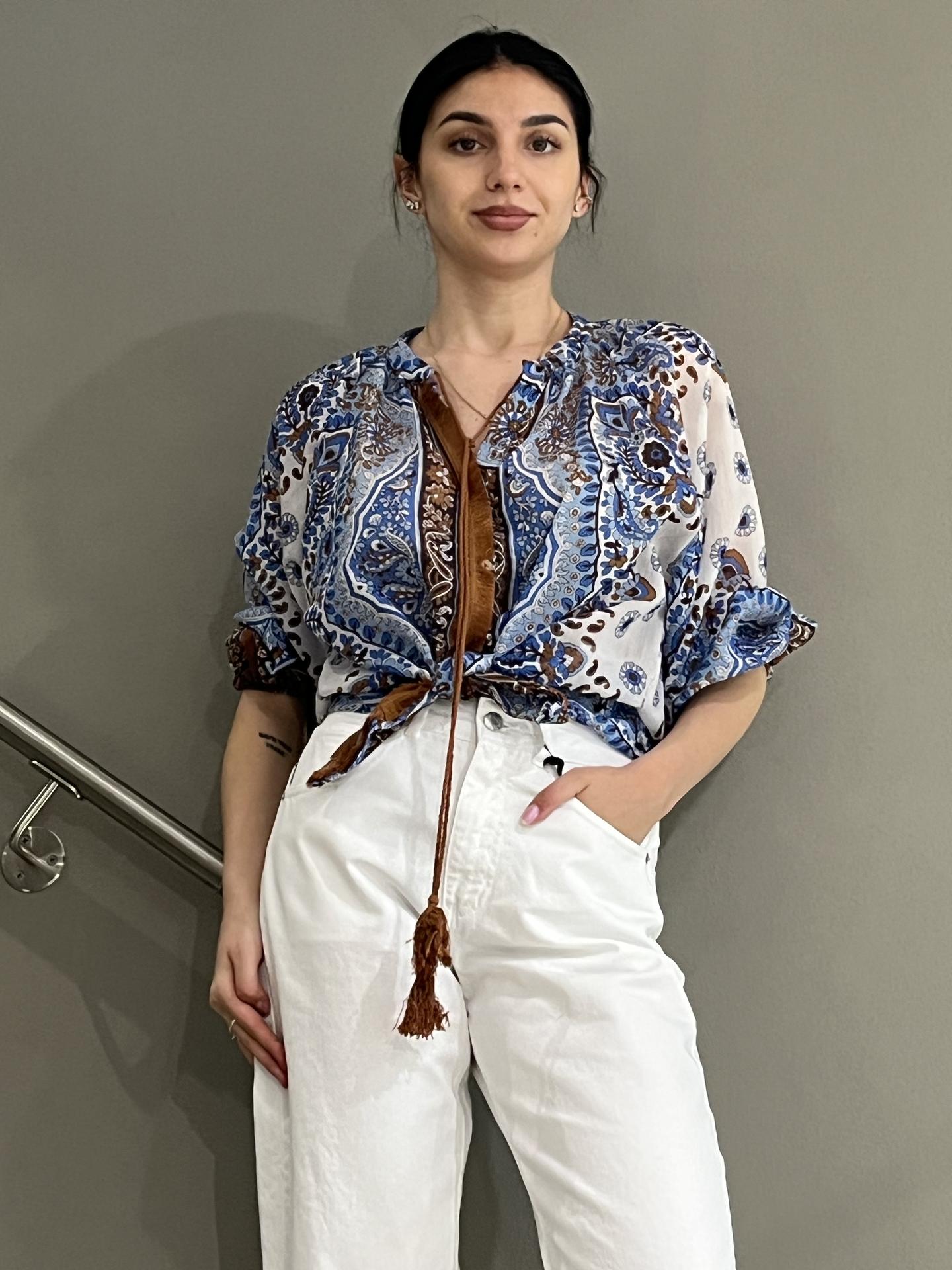 CAMICIA MOTEL S25CE78 FANTASIA