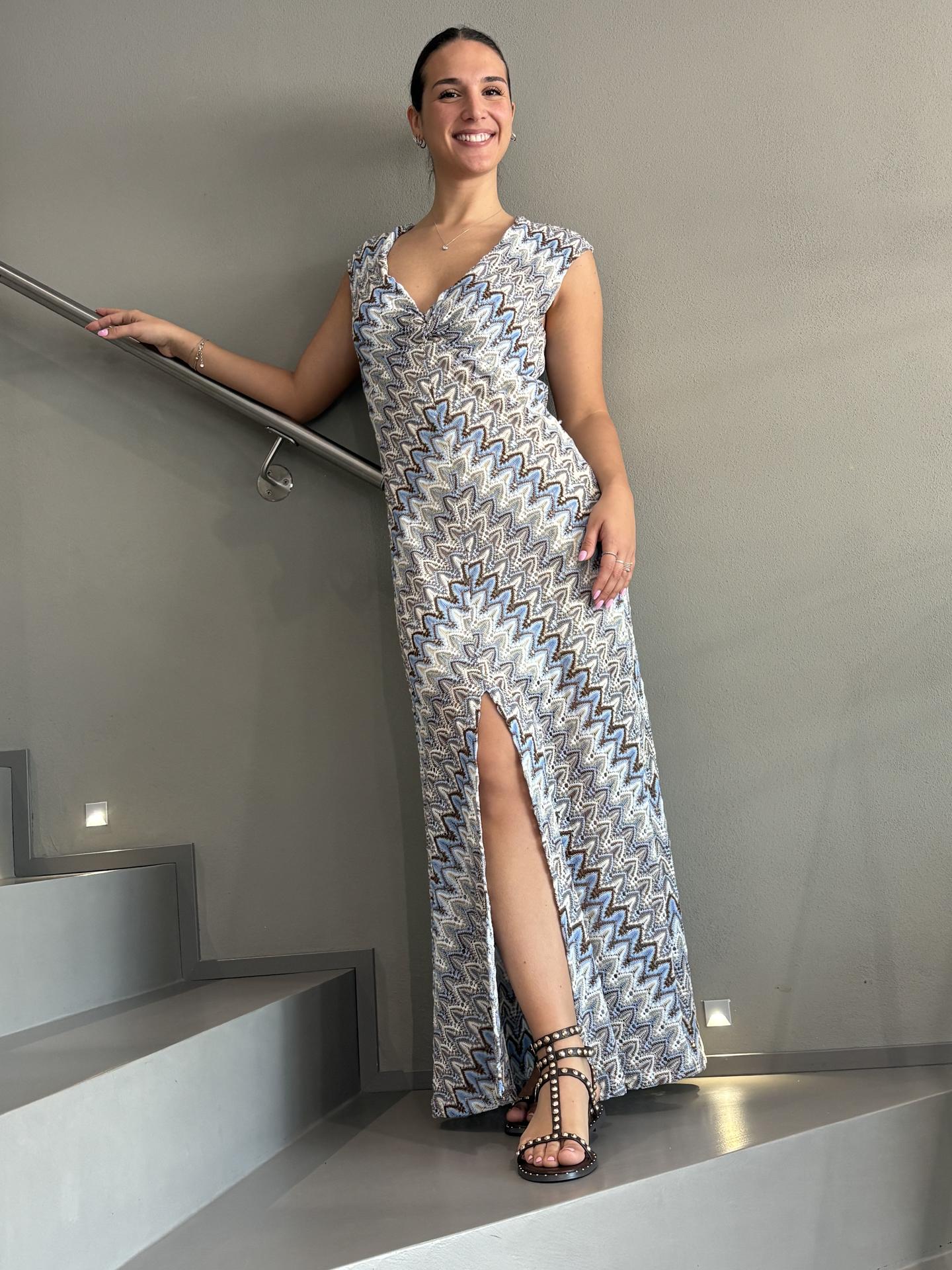 ABITO TENSIONE IN FIRENZE S26AE31 AZZURRO