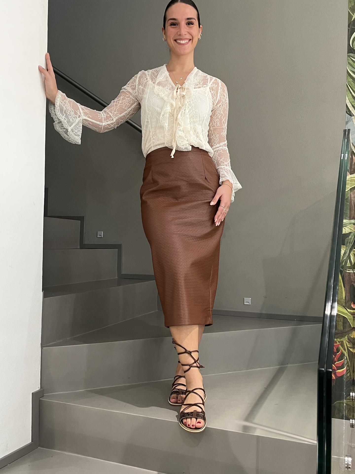 GONNA TENSIONE IN FIRENZE S26G810 CUOIO