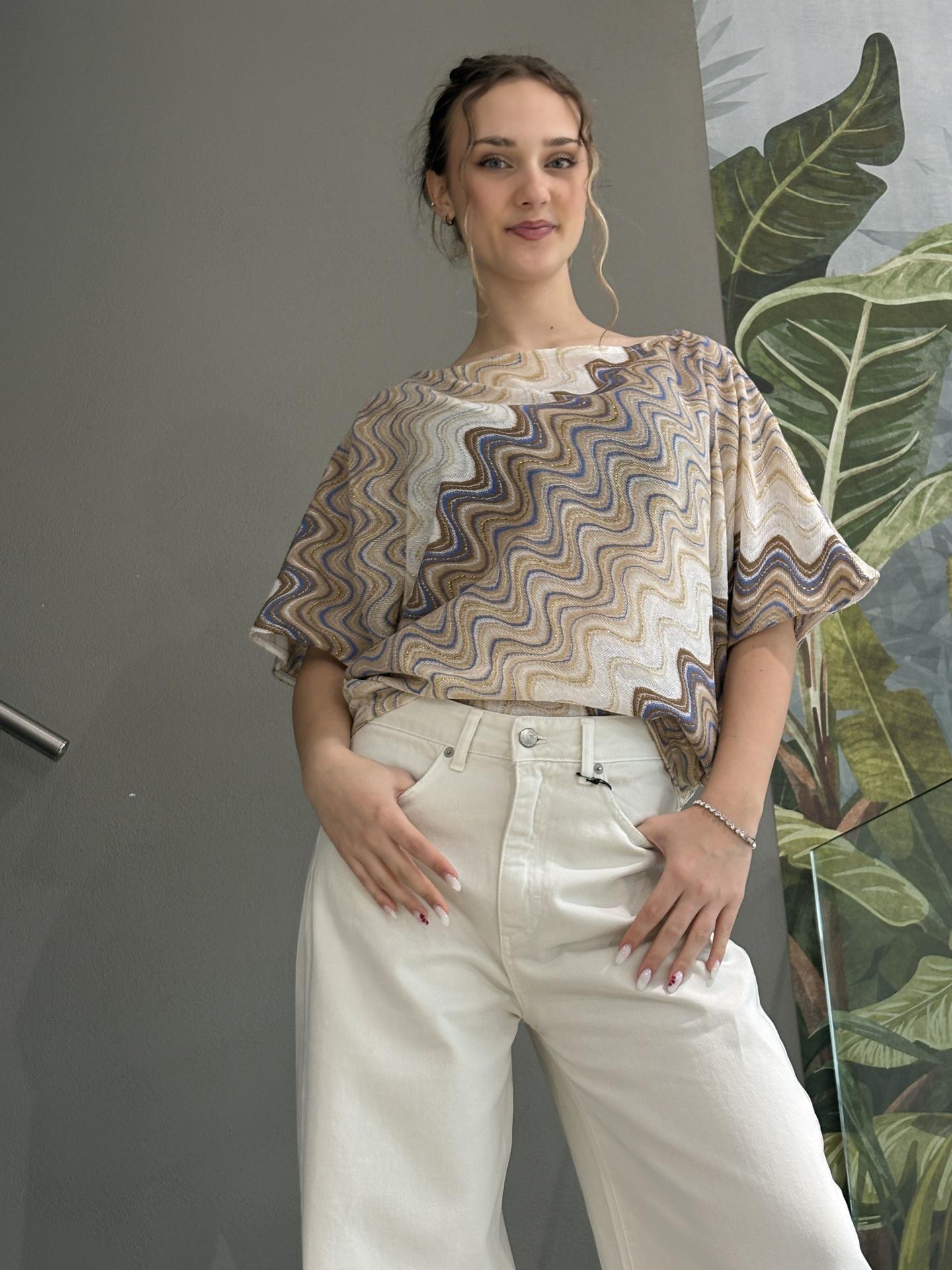 MAGLIA MOTEL S26MC21 BEIGE