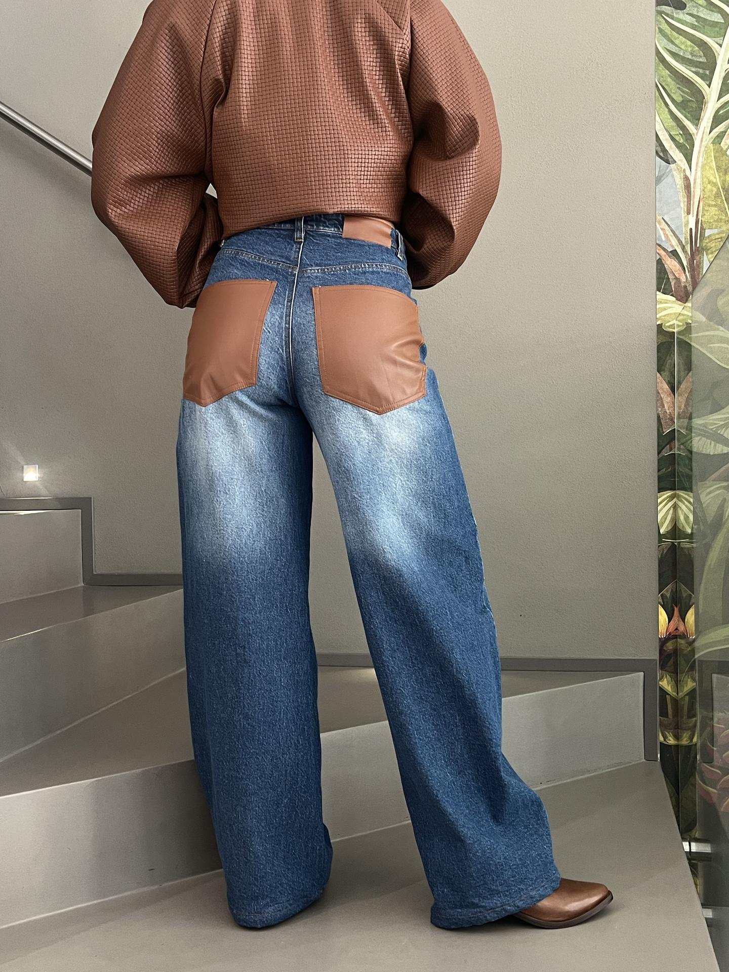 PANTALONE TENSIONE IN FIRENZE S26P446 JEANS