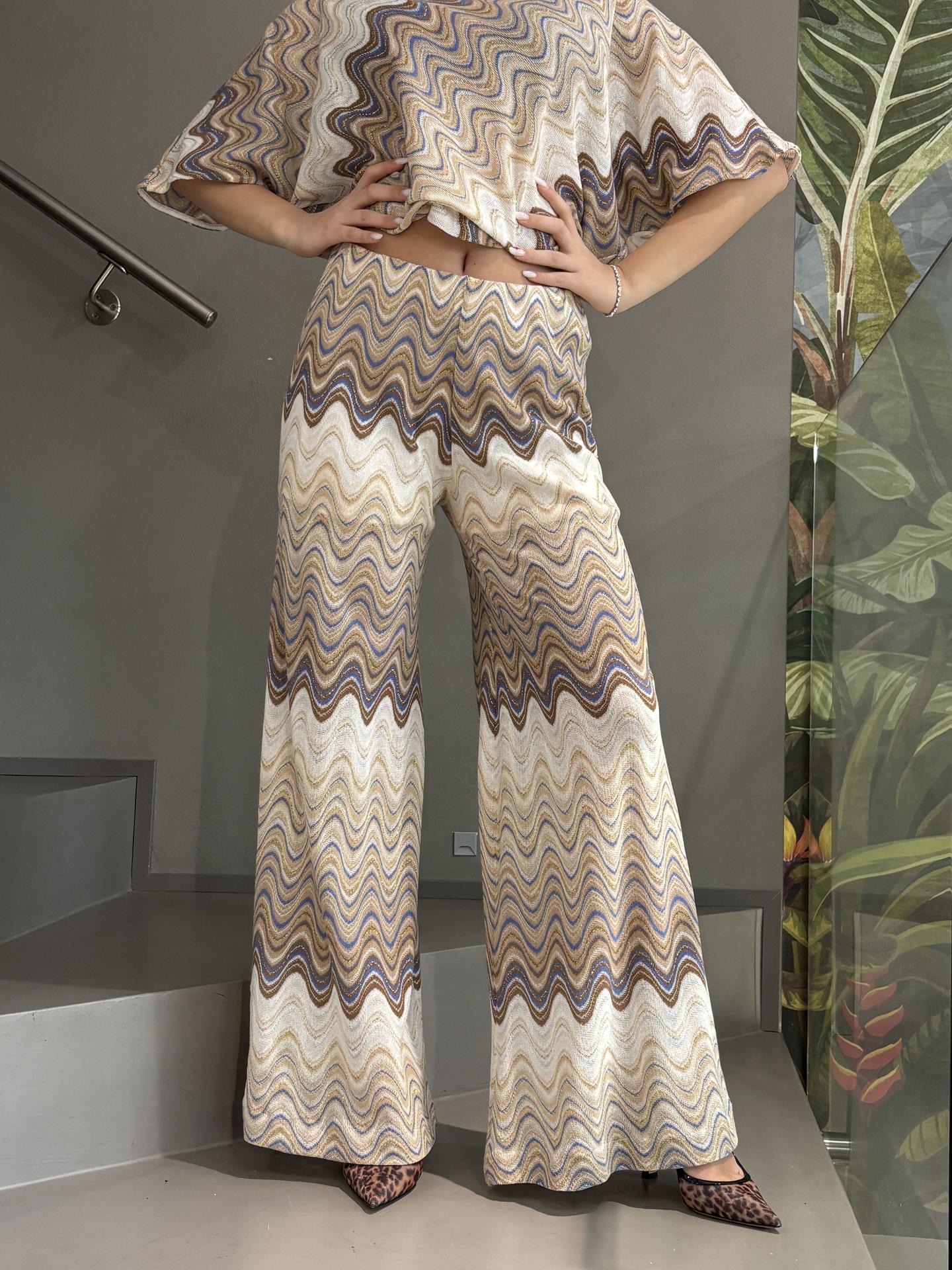 PANTALONE MOTEL S26PC16 BEIGE