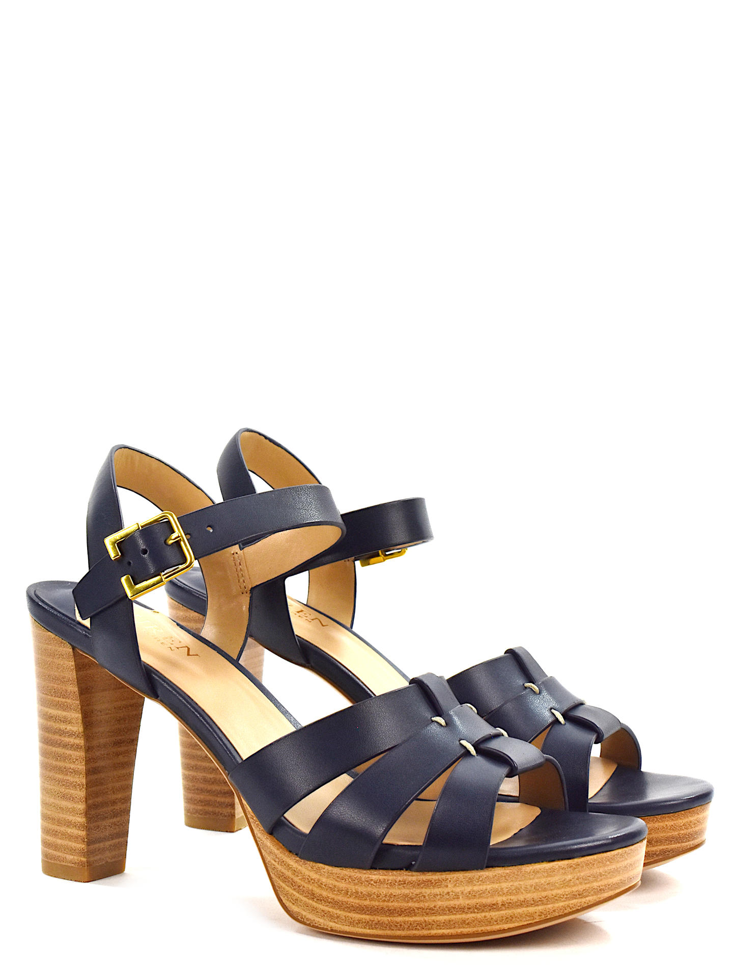 SANDALO ALTO RALPH LAUREN SOFFIASANDAL BLUE