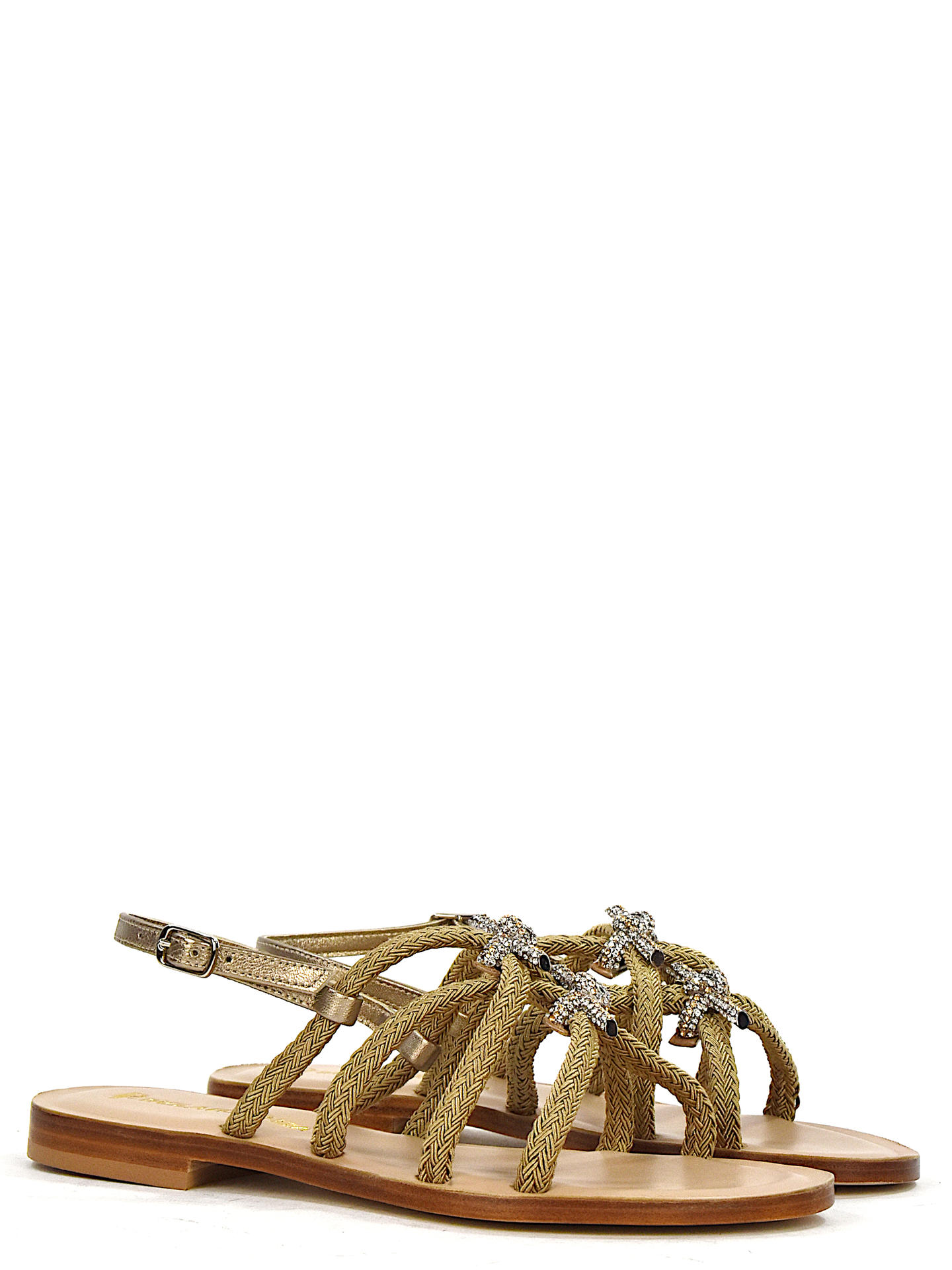 SANDALO BASSO PAOLA FIORENZA SS2419 BEIGE