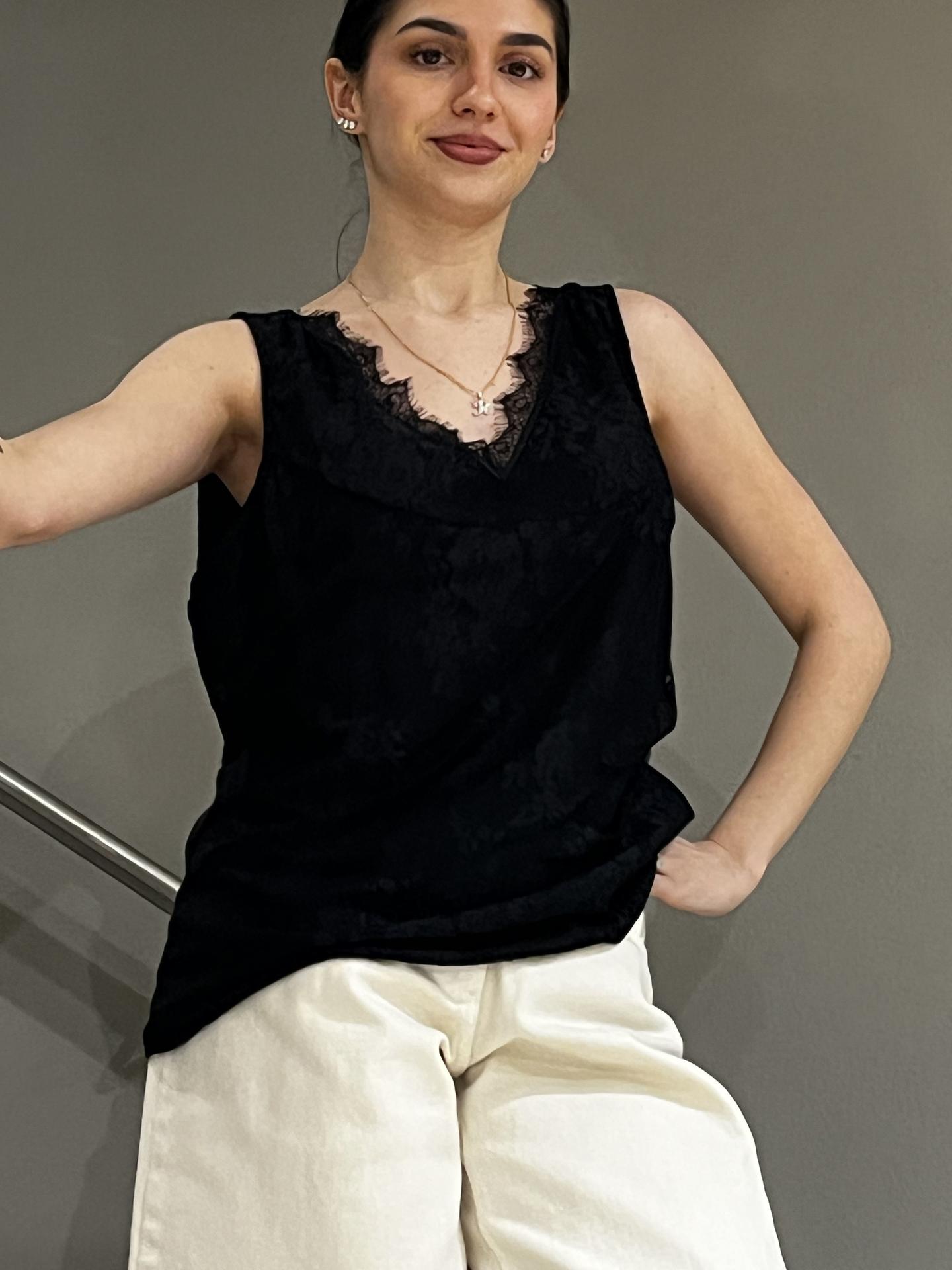 MAGLIA SUSY STAR ST00163T45F NERO