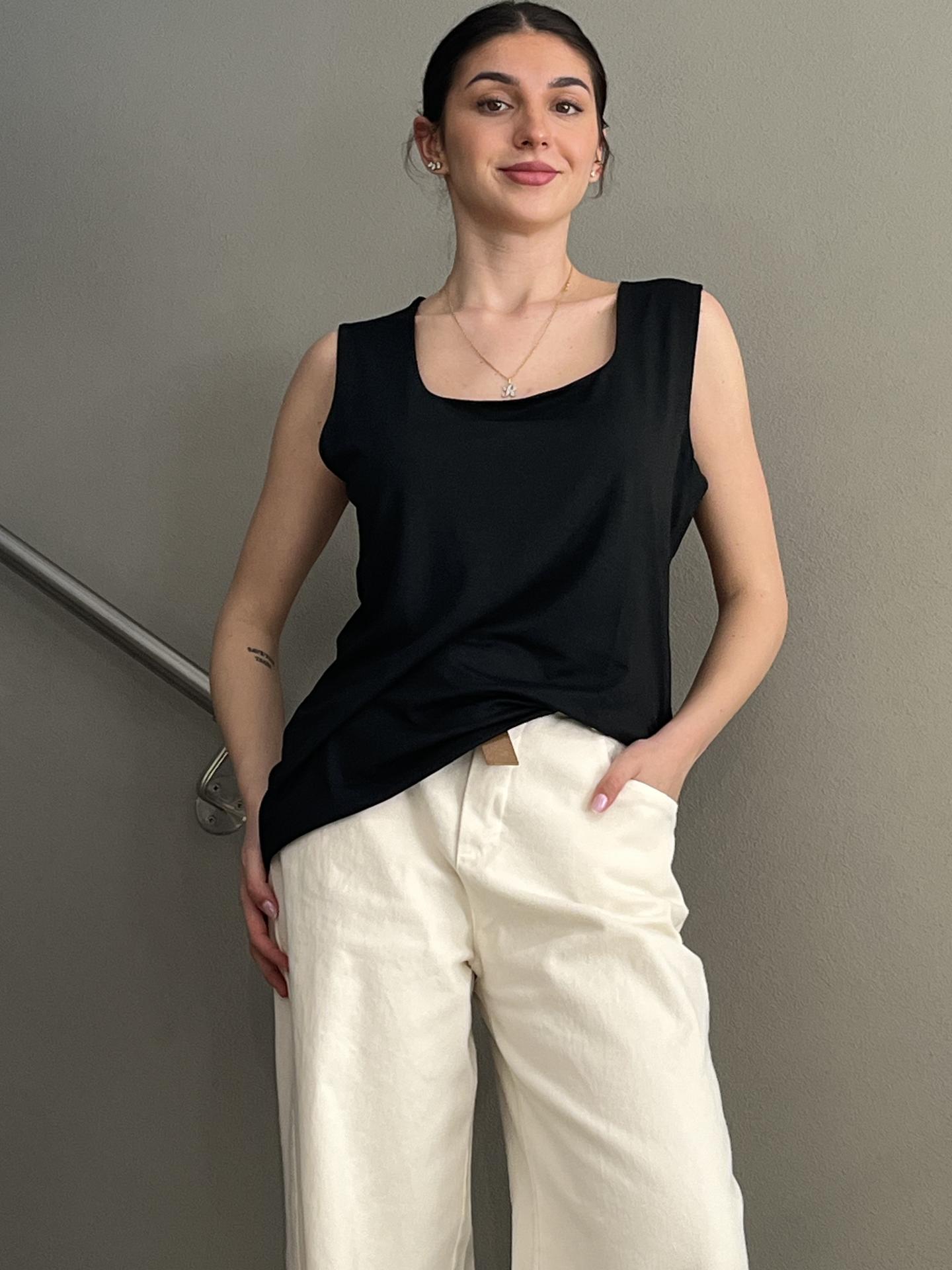 T-SHIRT SUSY STAR ST25102 NERO