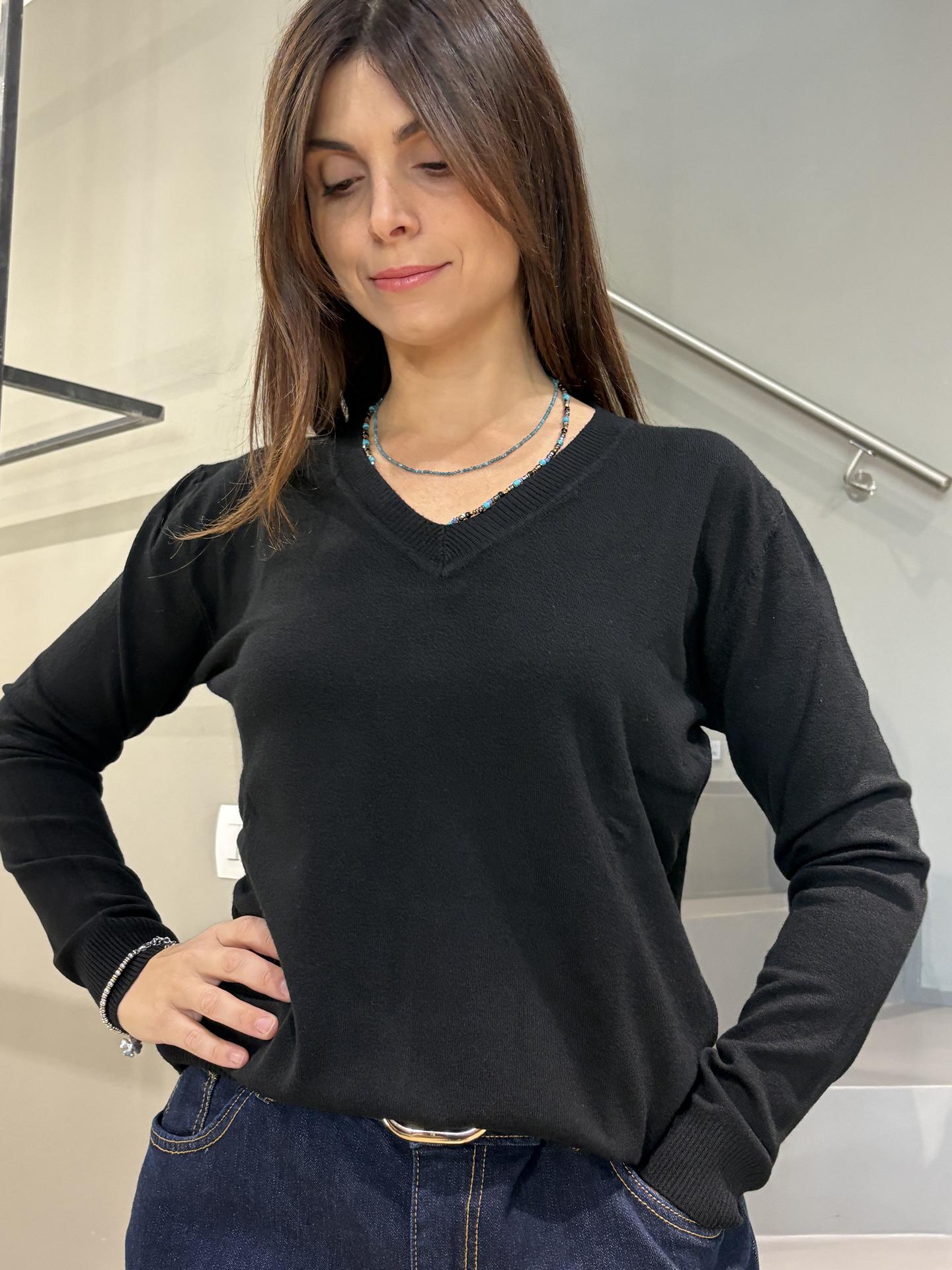 MAGLIA SUSY STAR ST26904 NERO