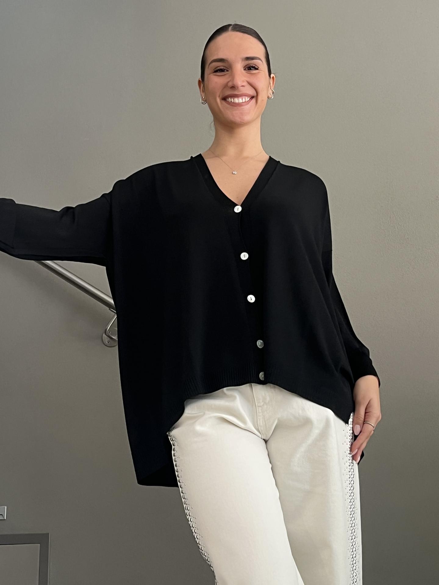 GIACCA SUSY STAR ST3215125 NERO