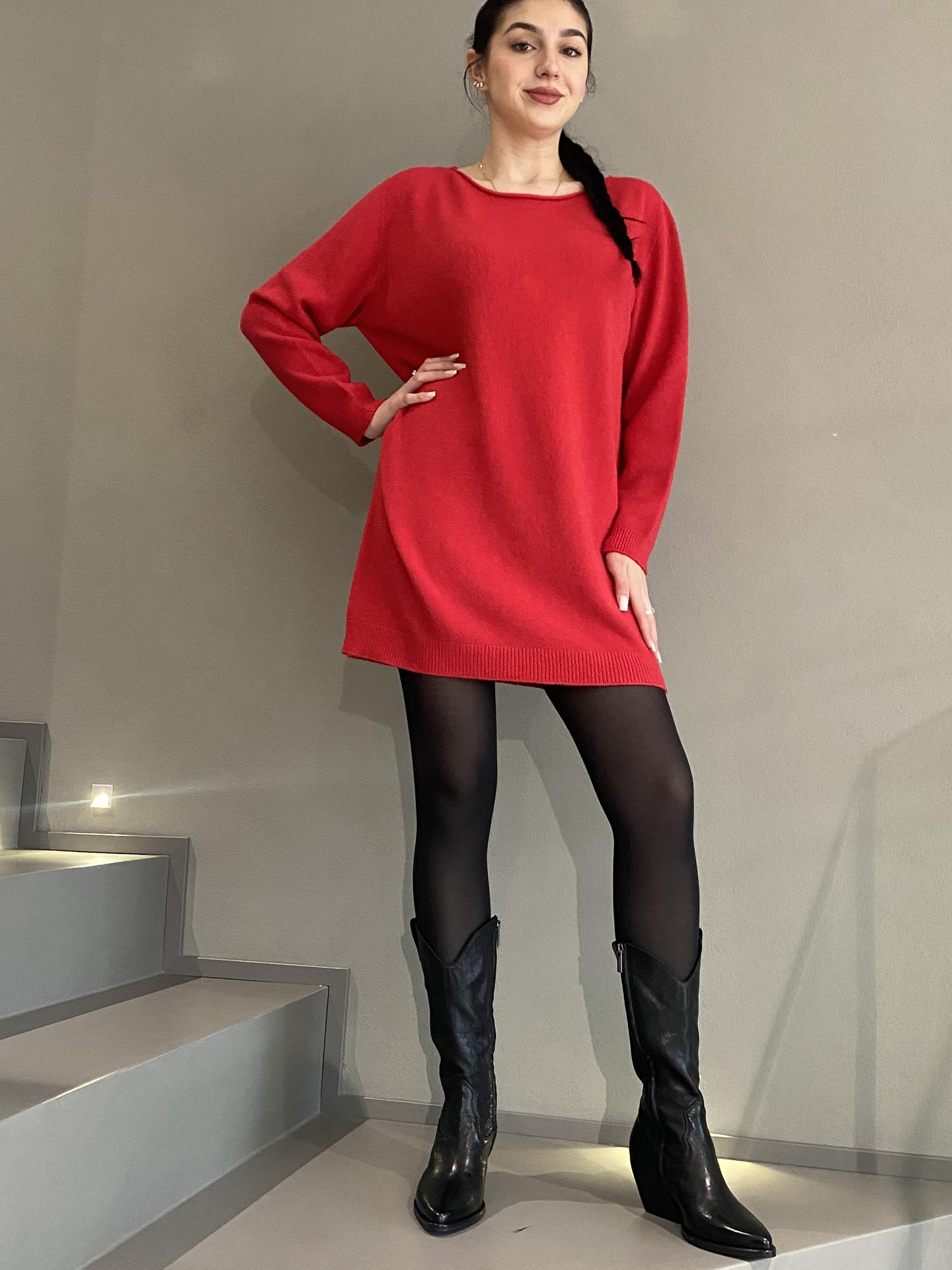 MAGLIA SUSY STAR ST51085 ROSSO